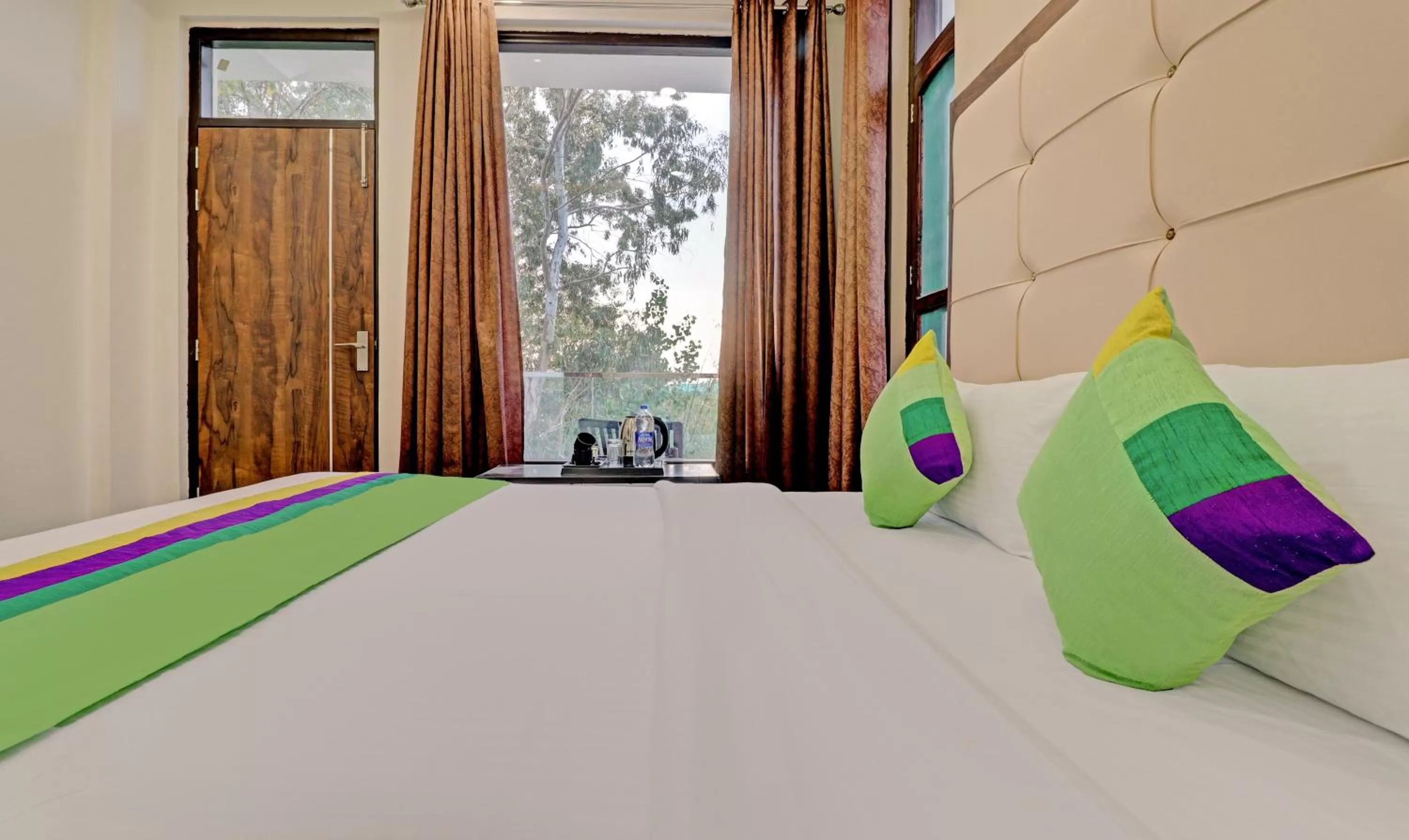 Bedroom, Bed in Treebo Ortus Residency