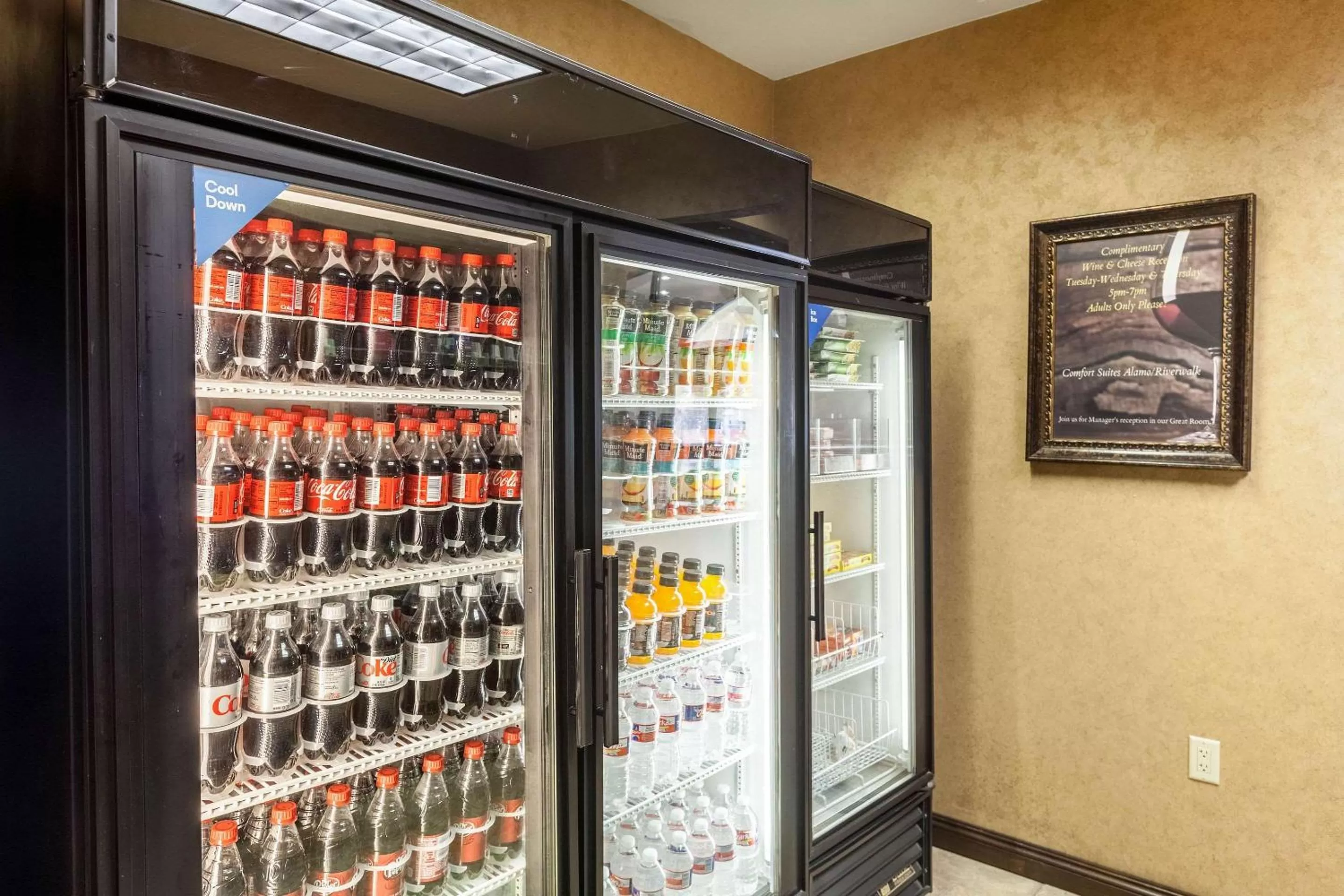 vending machine in Comfort Suites Alamo-River walk