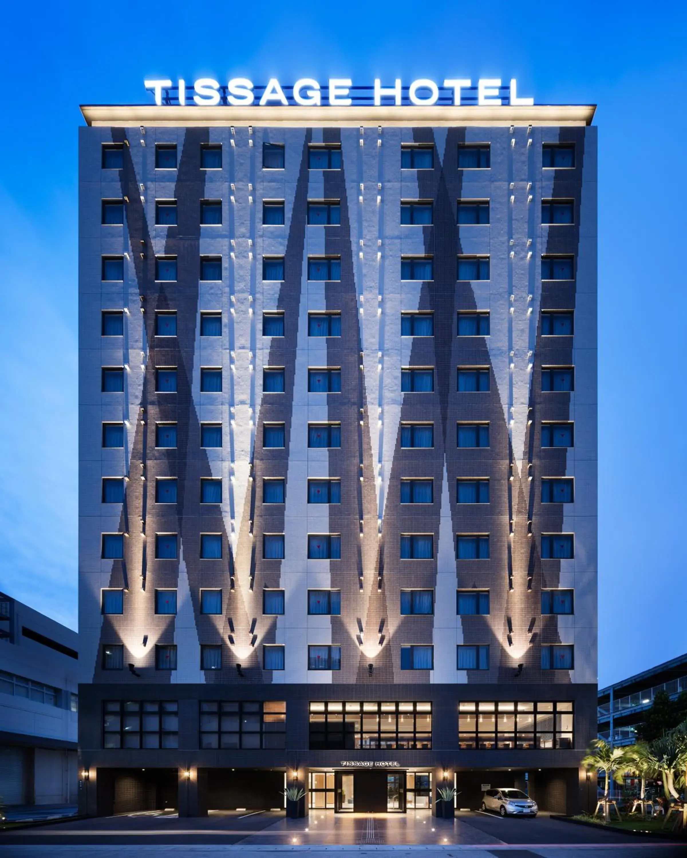 Facade/entrance, Property Building in Tissage Hotel Naha by Nest