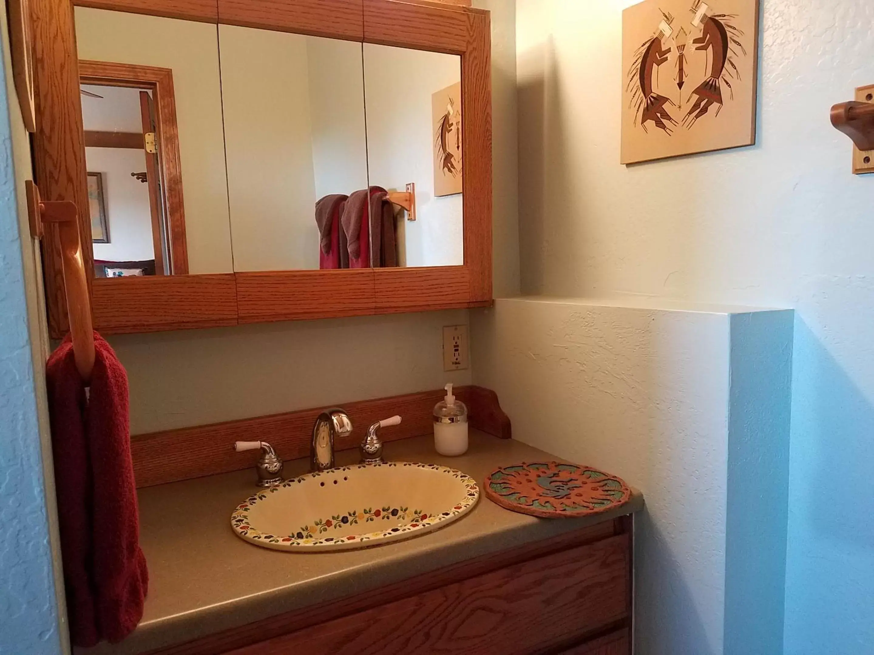 Bathroom in Starry Nights Ranch Bed & Breakfast