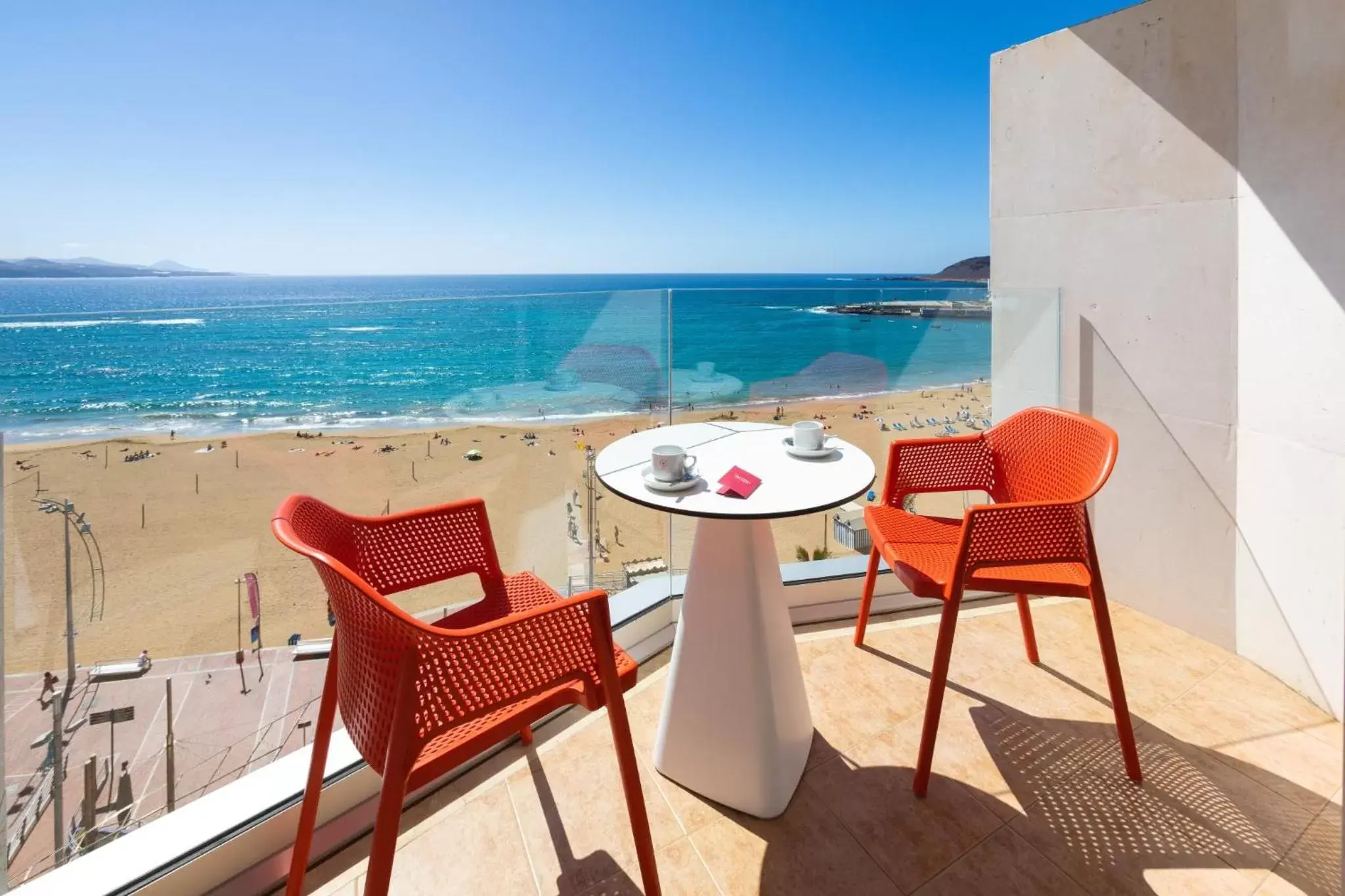 Balcony/Terrace in Hotel Cristina by Tigotan Las Palmas - Adults Only