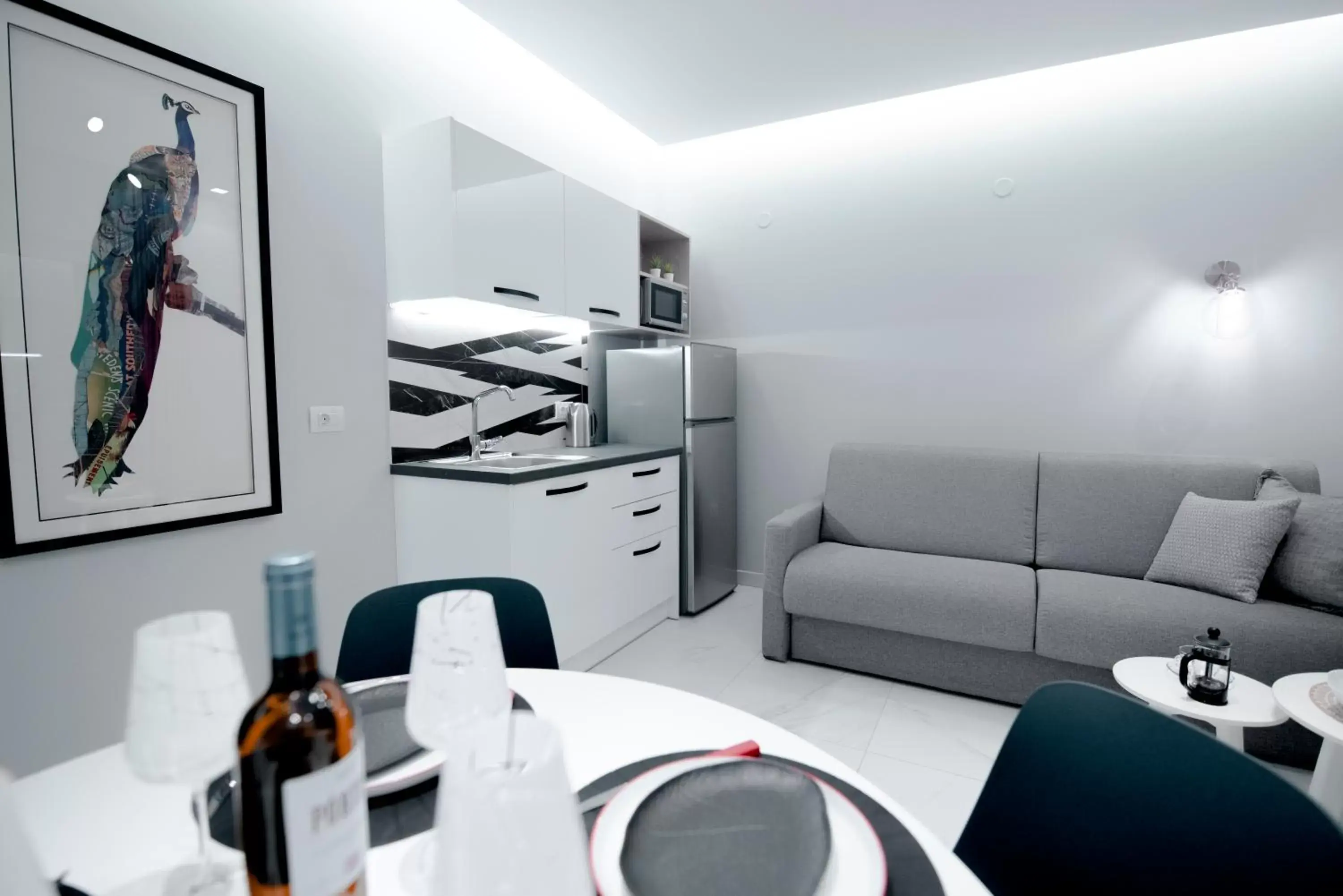 Kitchen/Kitchenette in Frunze Luxury Apartments