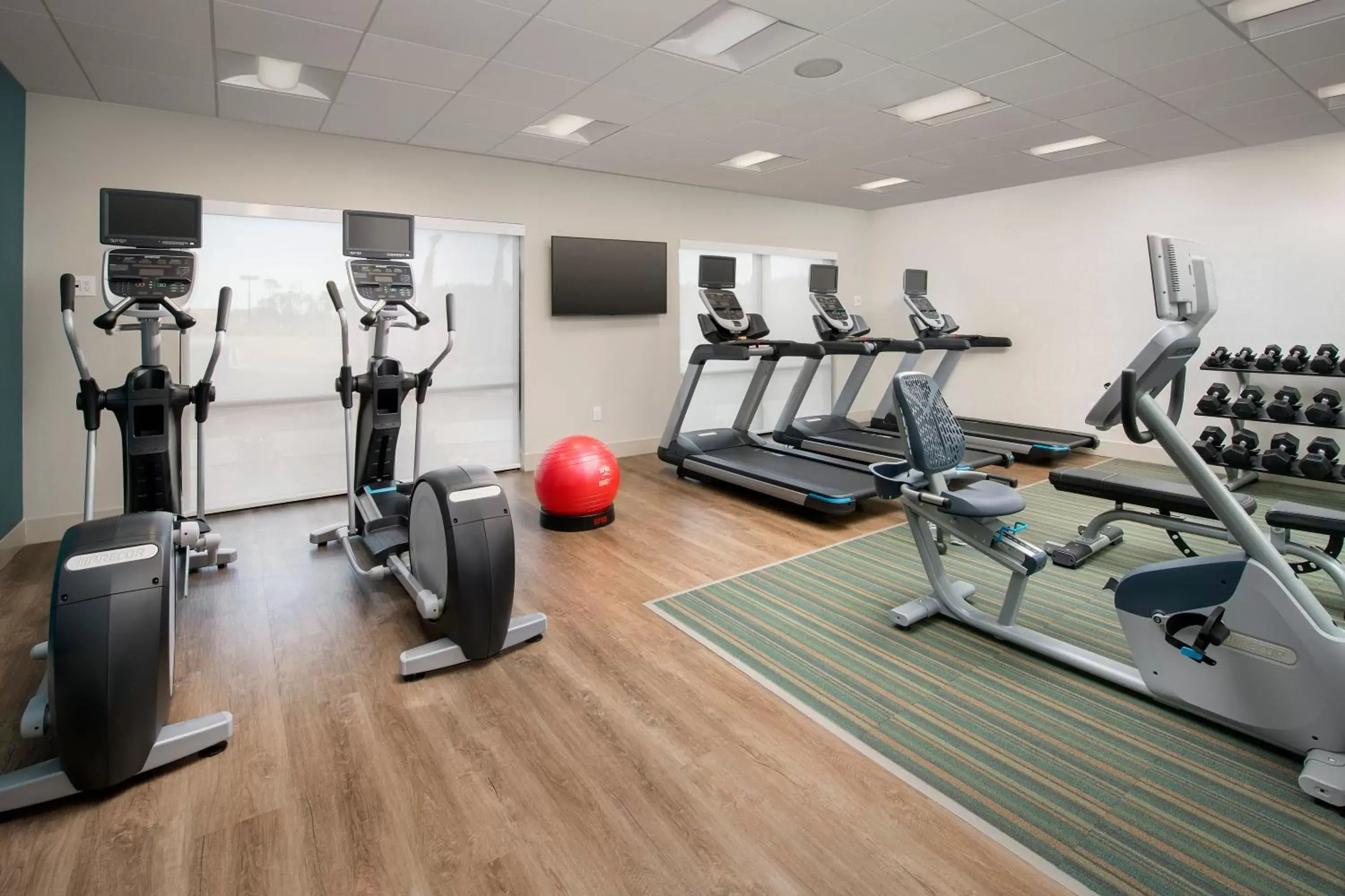Fitness Center/Facilities in Holiday Inn Express & Suites Kingsland I-95-Naval Base Area, an IHG Hotel