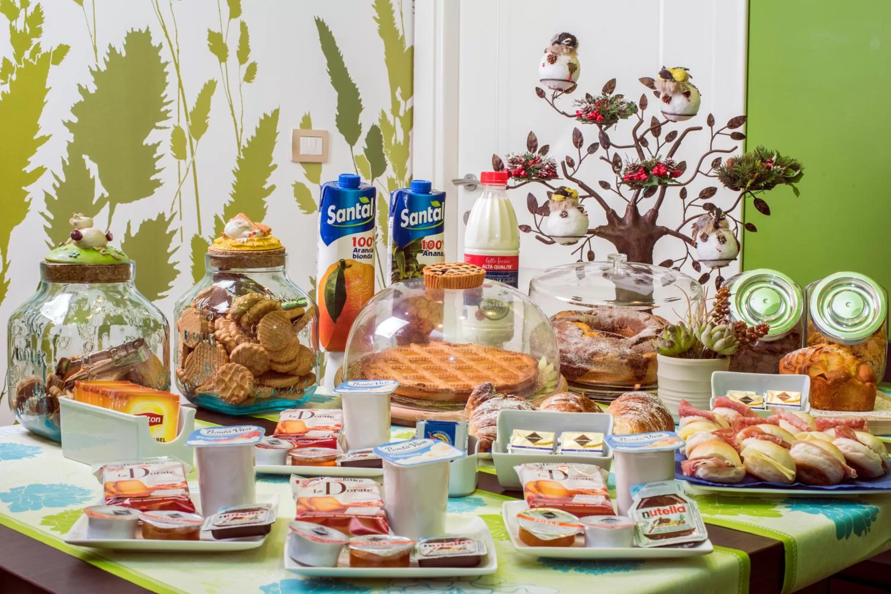 Food and drinks in Bed & Breakfast Armonie Romane