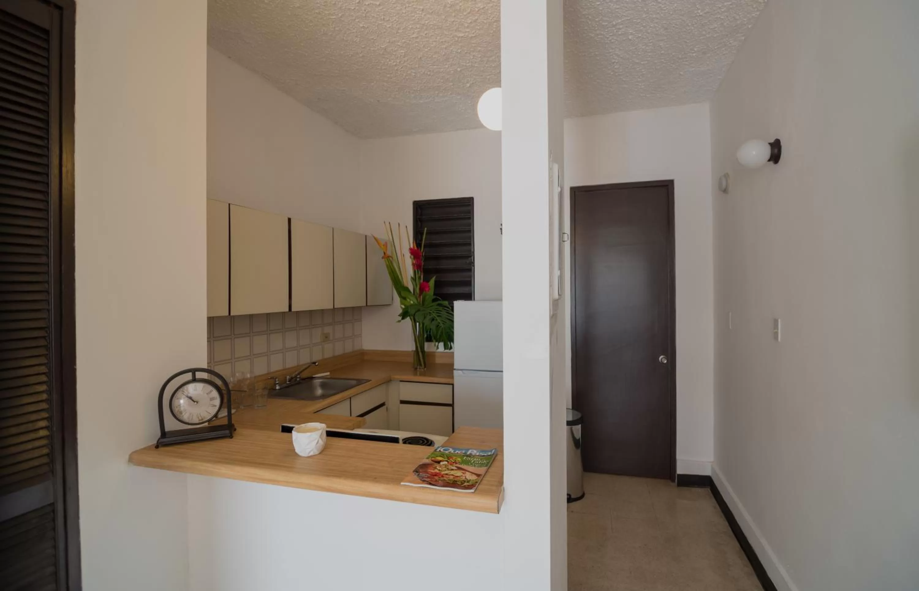 Kitchen or kitchenette in La Capitana Old San Juan Building