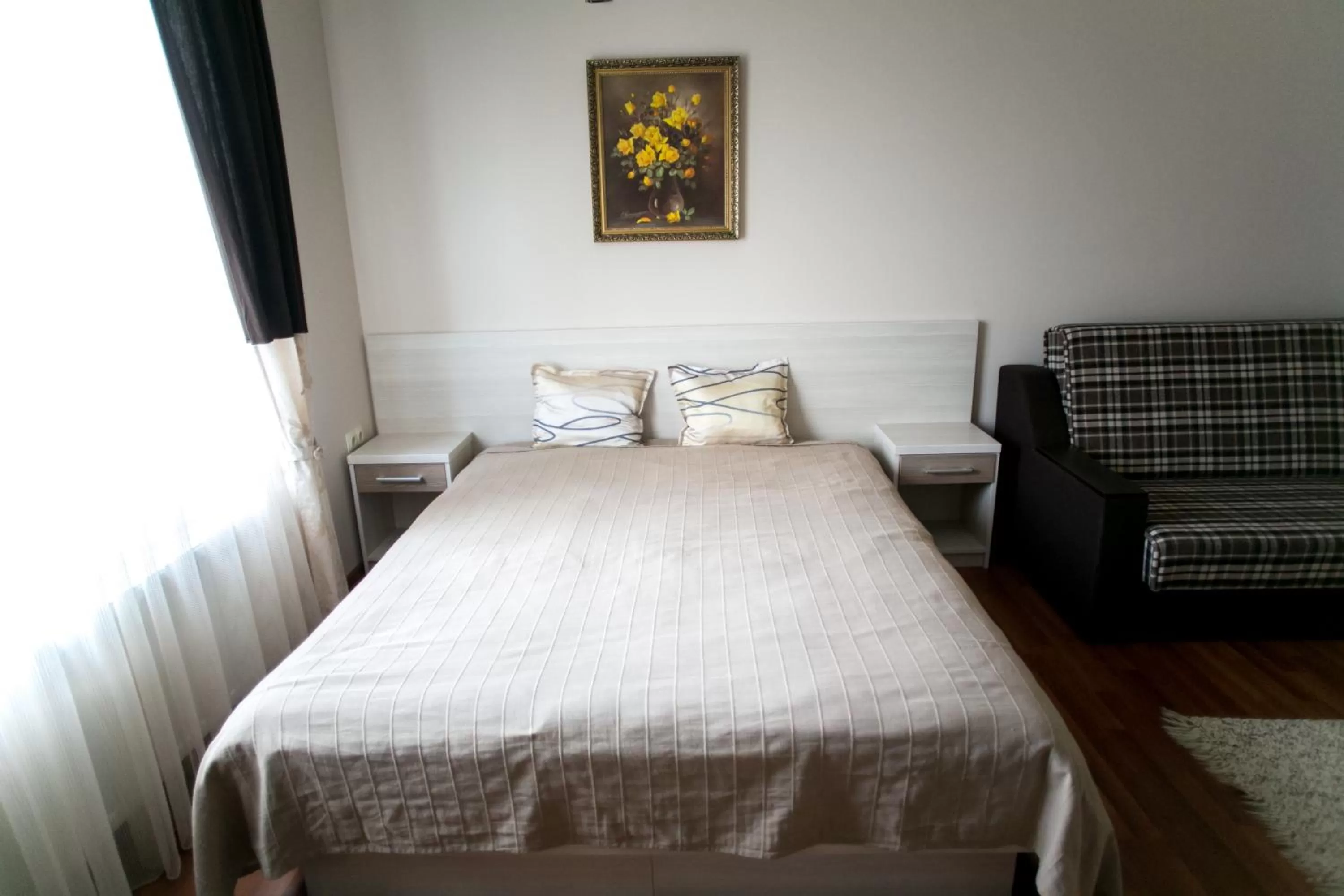 Bed in Tulipan Hotel Aquapark