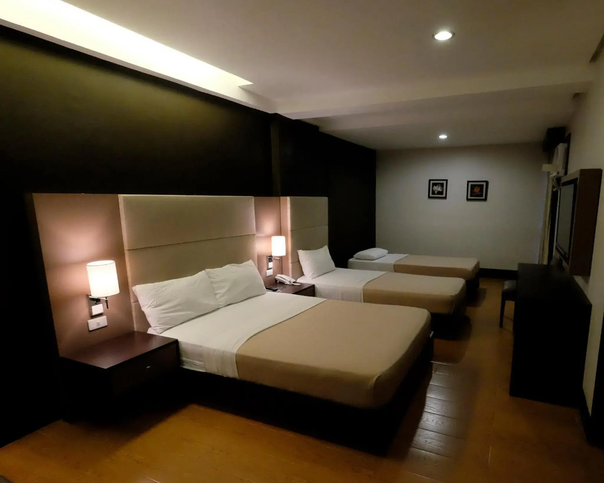 Bed in 3G Garden Hotel