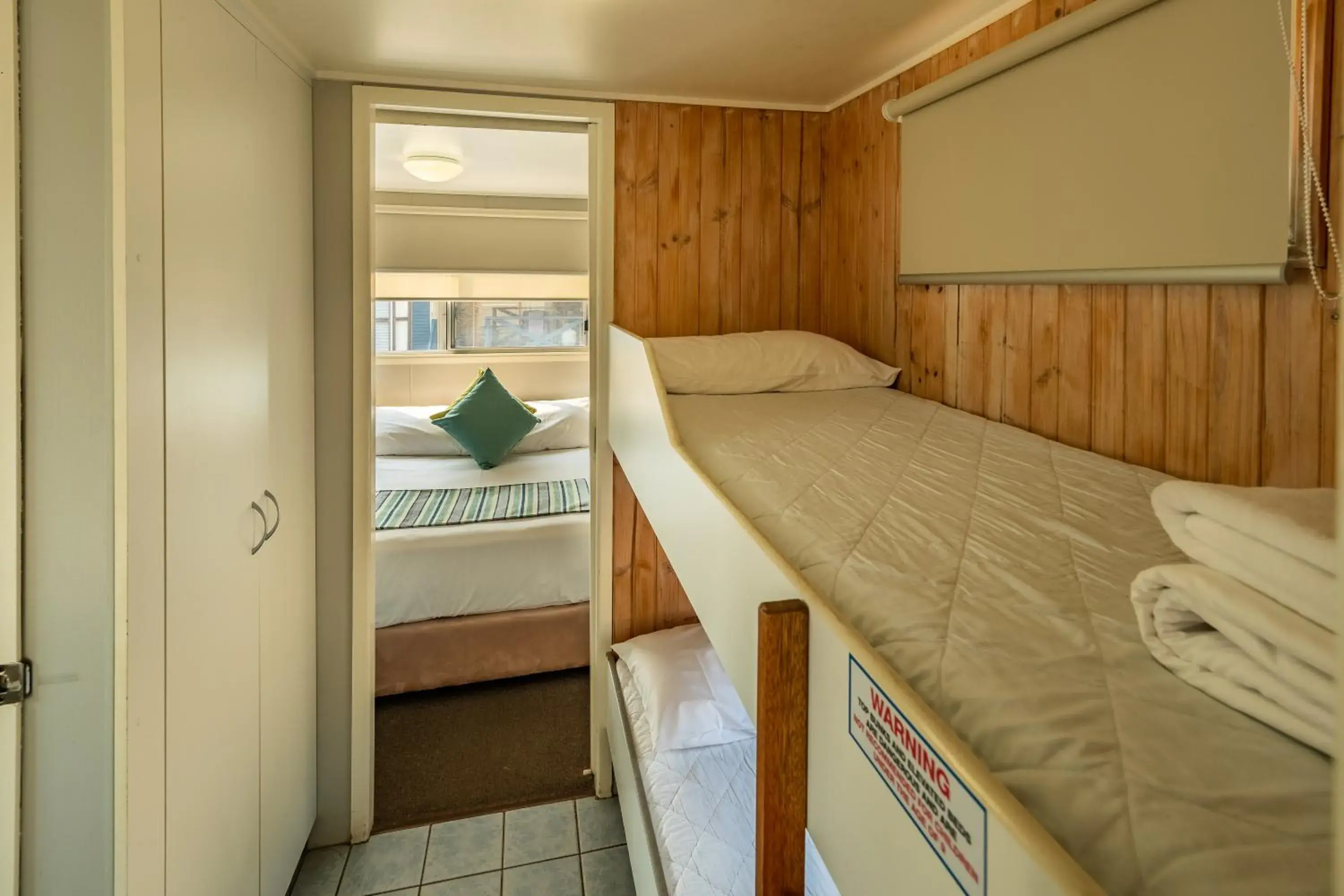 Bed in Ingenia Holidays White Albatross Bed in Ingenia Holidays White Albatross