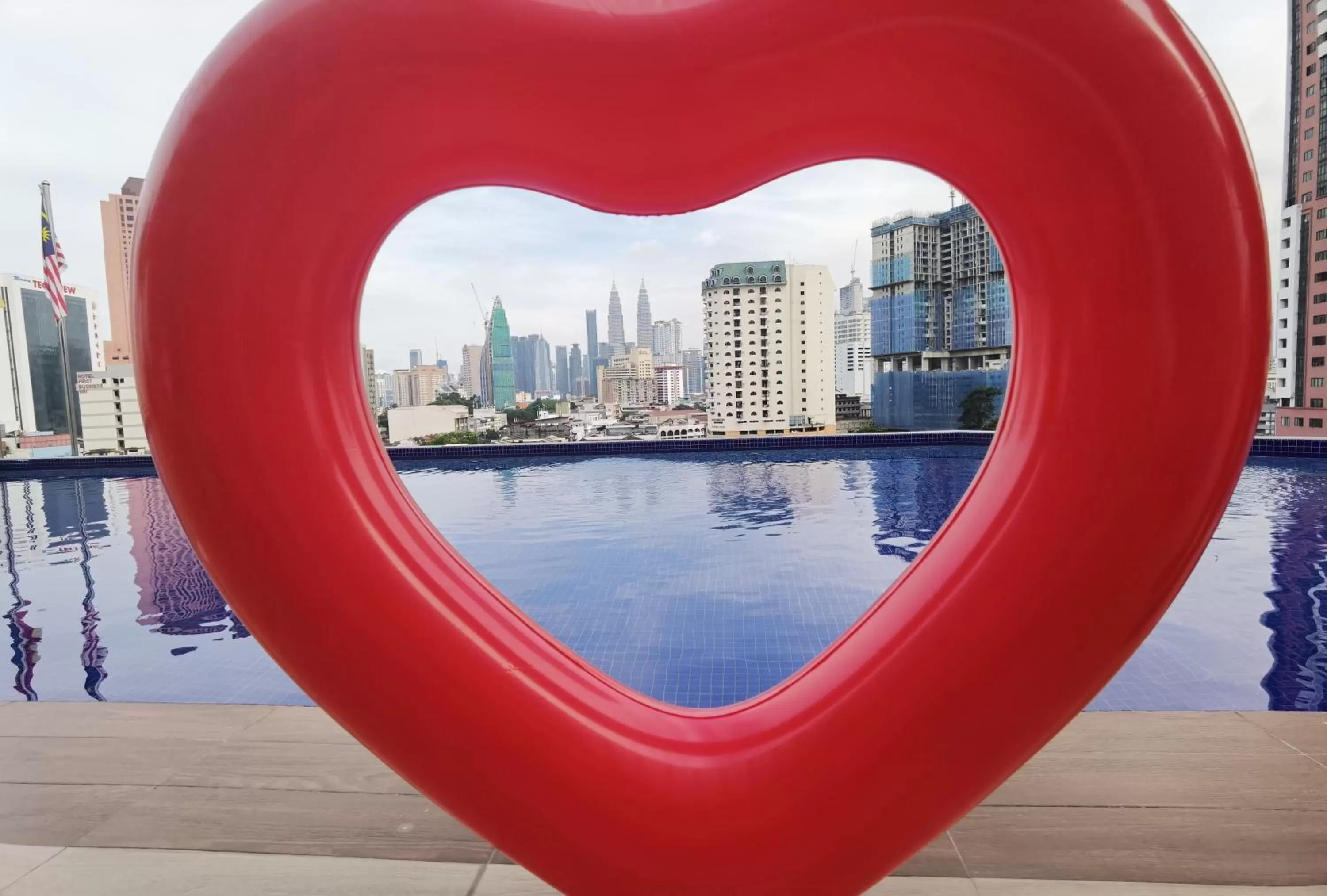 Swimming pool in Leo Palace Hotel Classic Wing, WTC Kuala Lumpur