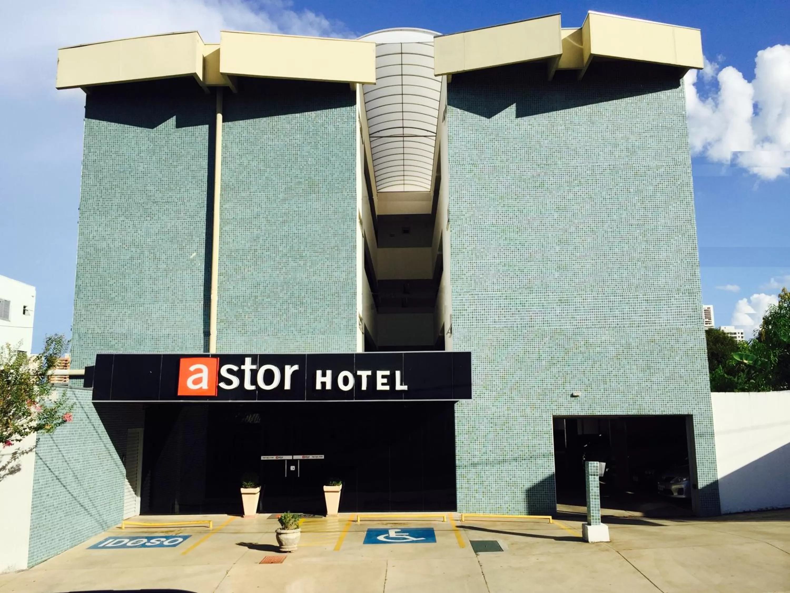 Property building in Astor Hotel