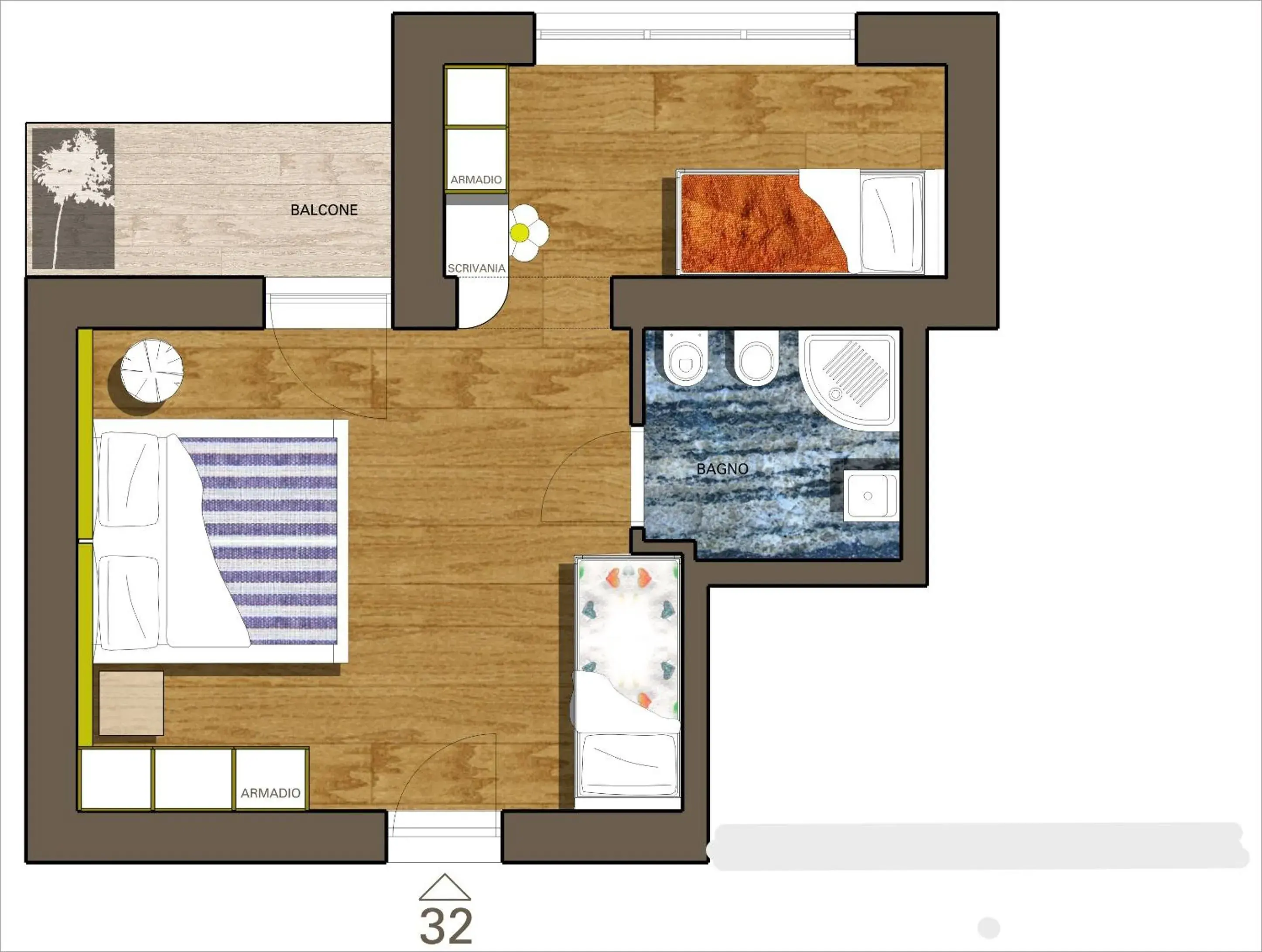 Floor Plan in Hotel Zirmes