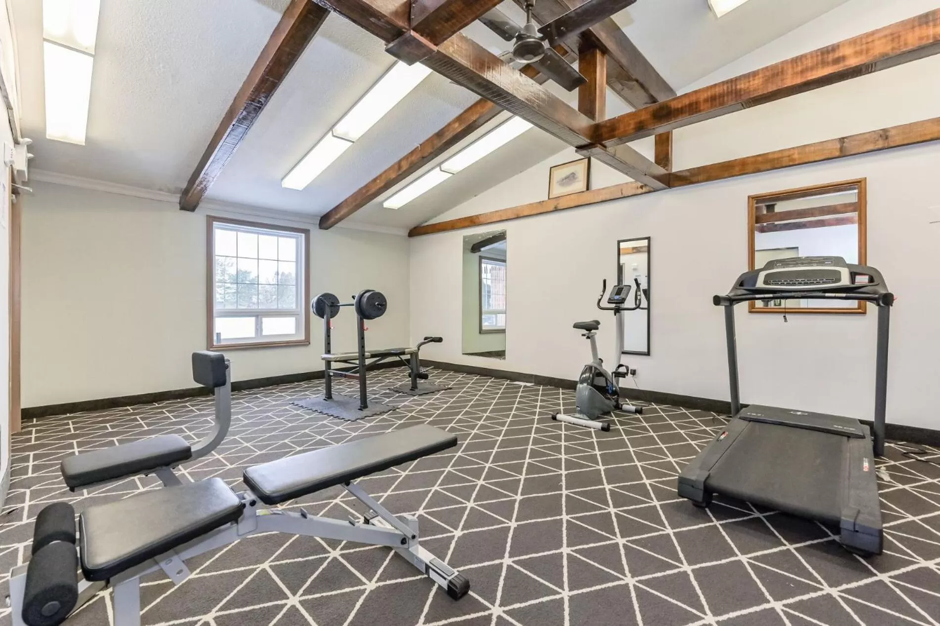 Fitness centre/facilities in King Hotel