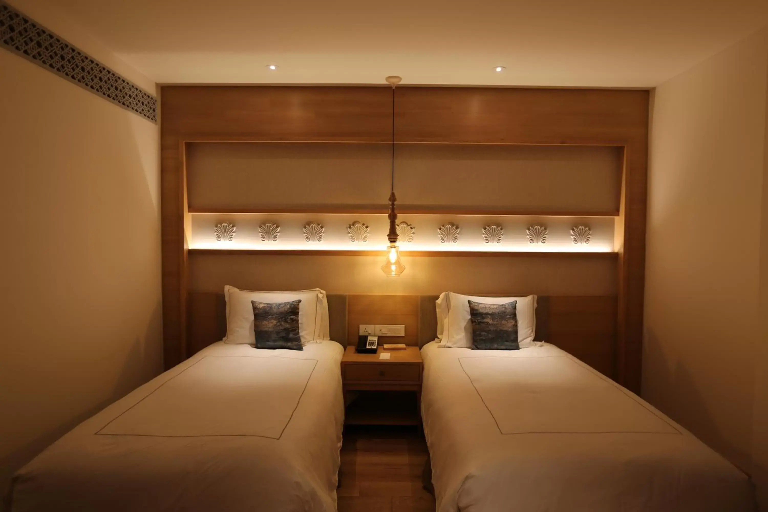 Bedroom in Taj Fisherman’s Cove Resort & Spa, Chennai