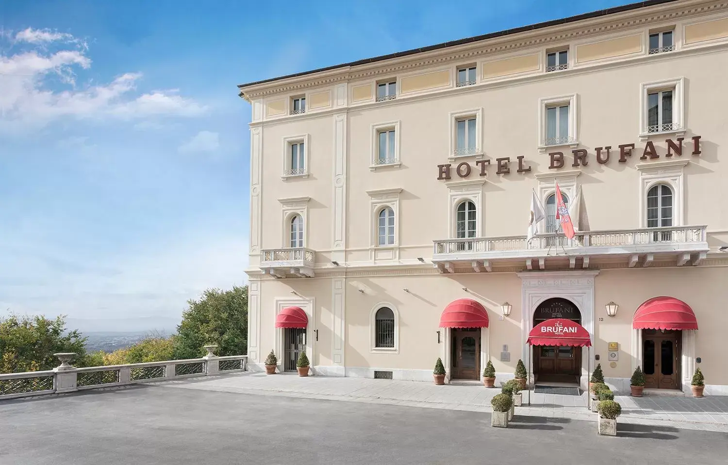 Facade/entrance in Brufani Palace Hotel - Small Luxury Hotels of the World