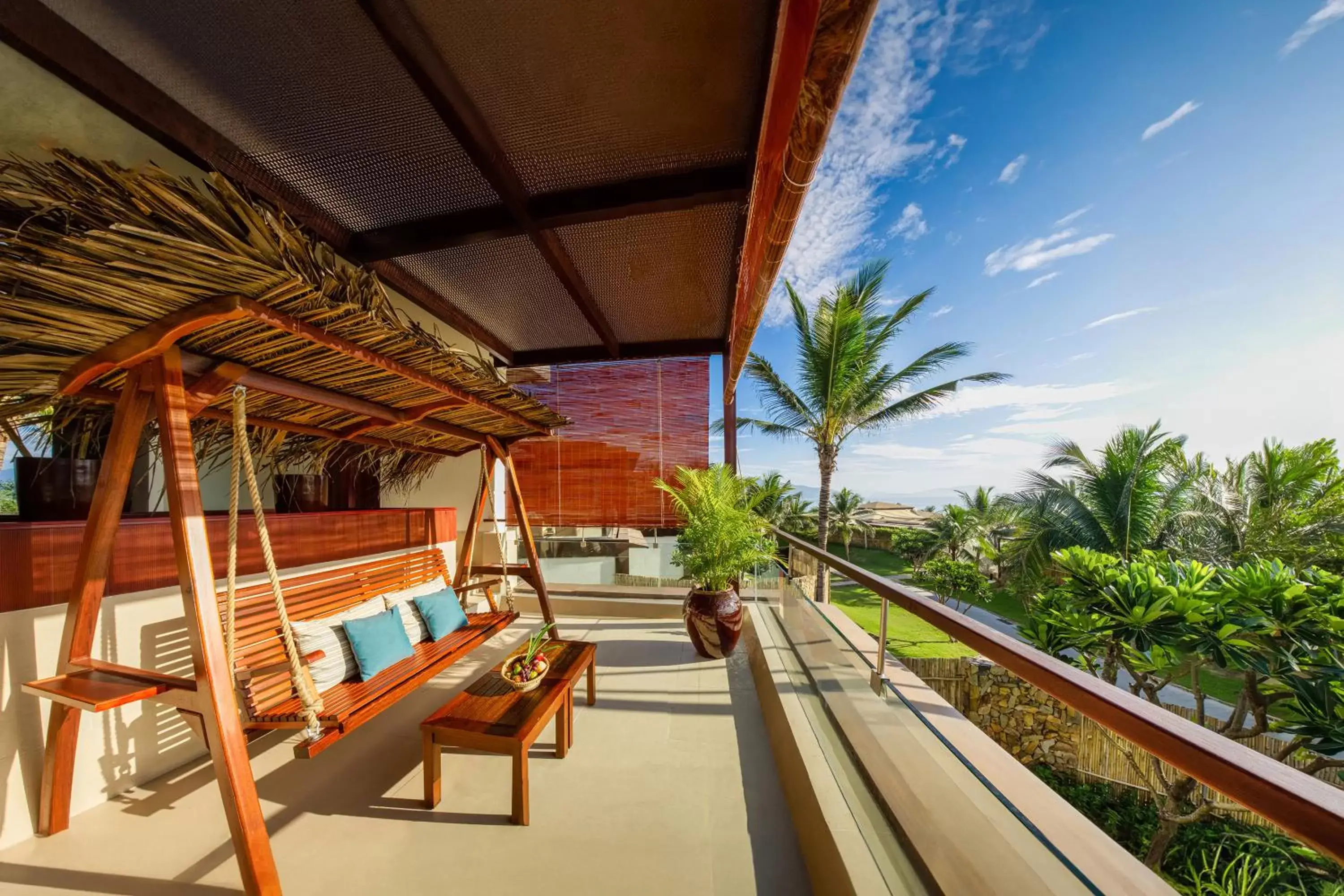 Balcony/Terrace in Fusion Resort Cam Ranh - All Spa Inclusive