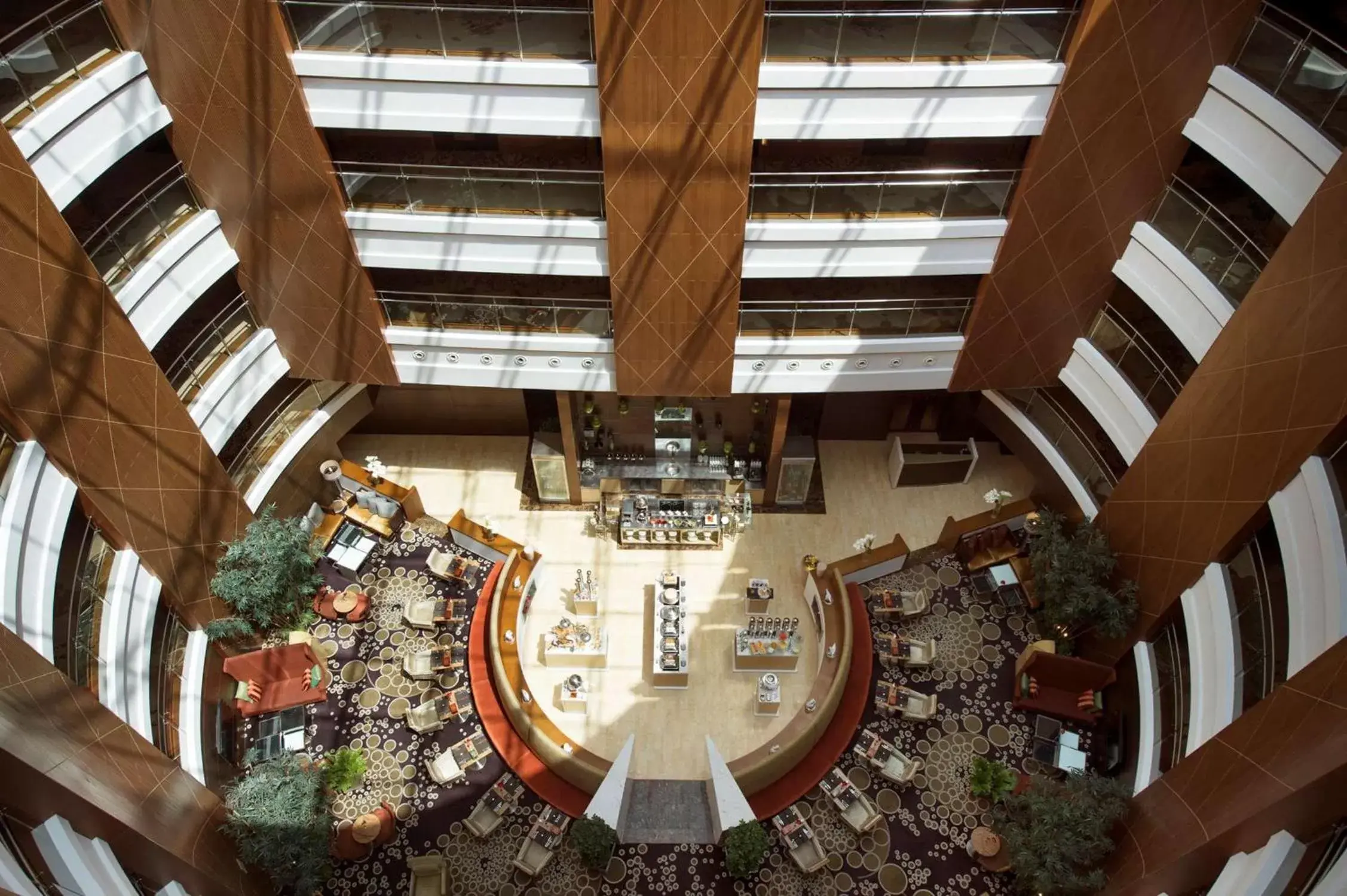 Lobby or reception in Hilton Beijing Hotel