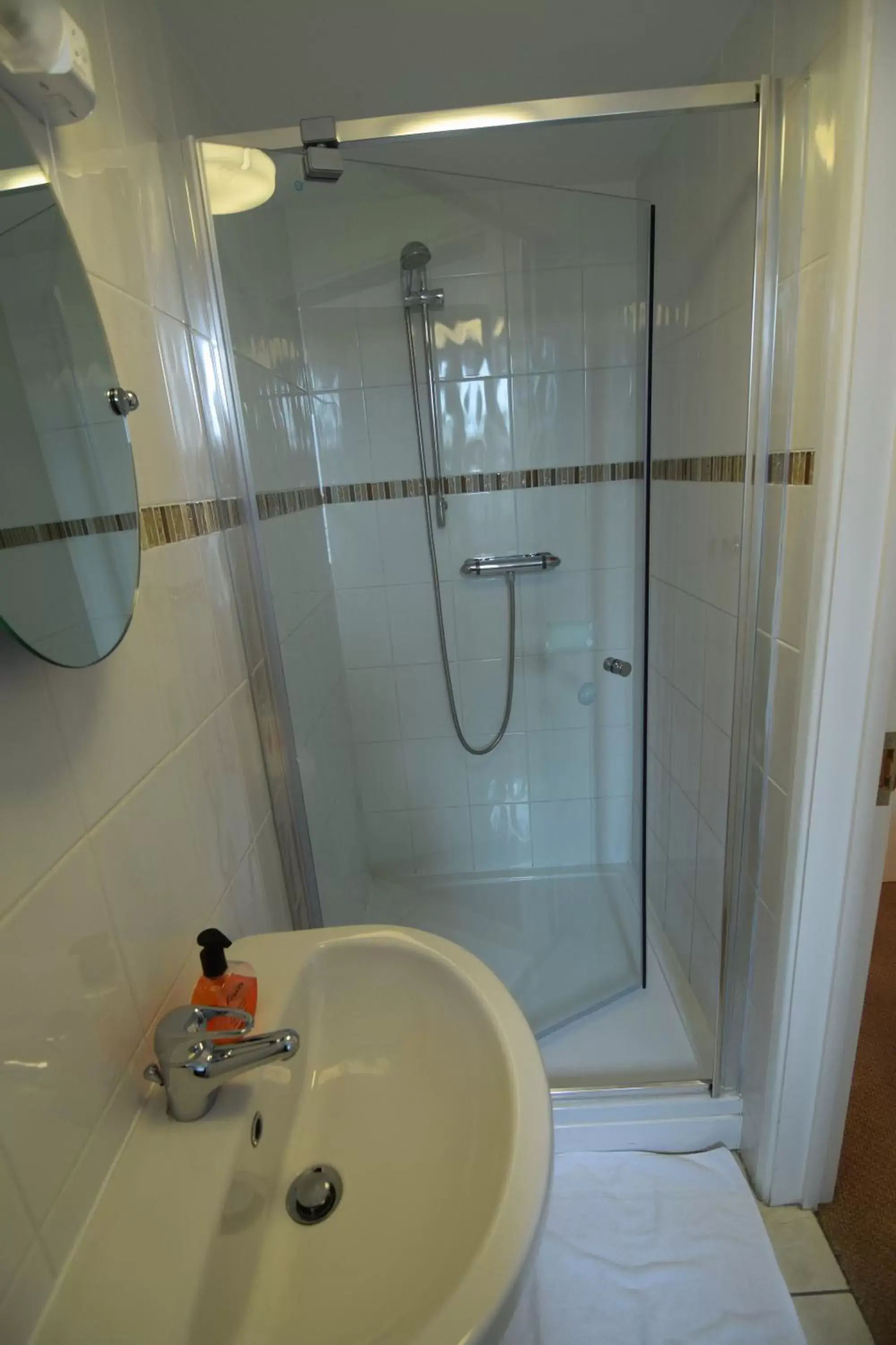 Shower, Bathroom in Castle Lodge