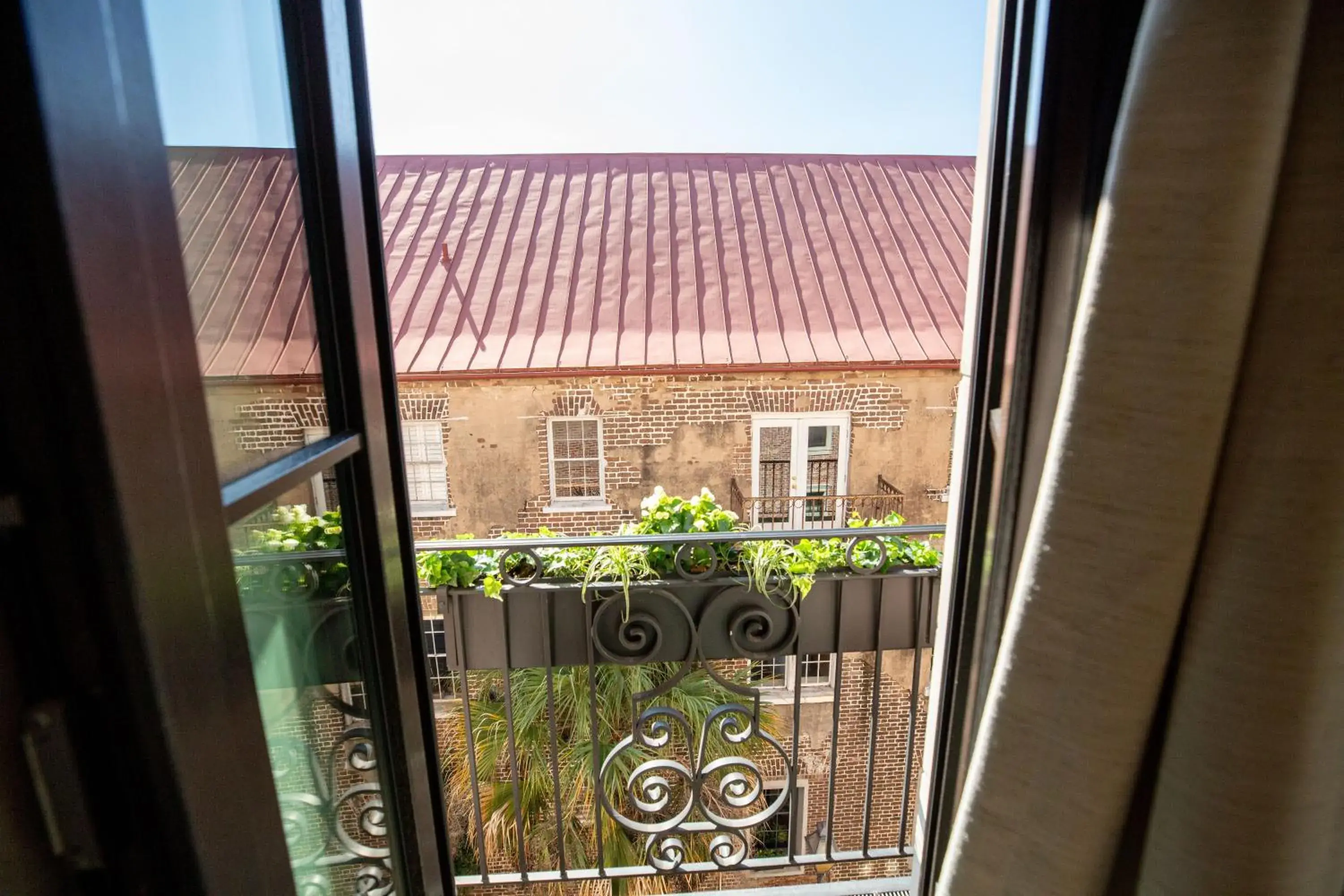 Balcony/Terrace, View in The Palmetto Hotel, Charleston