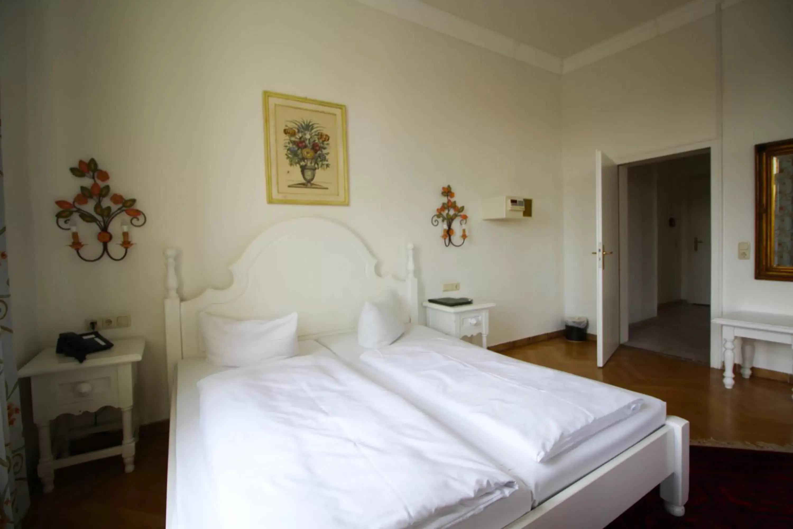 Bed in Hotel Seibel