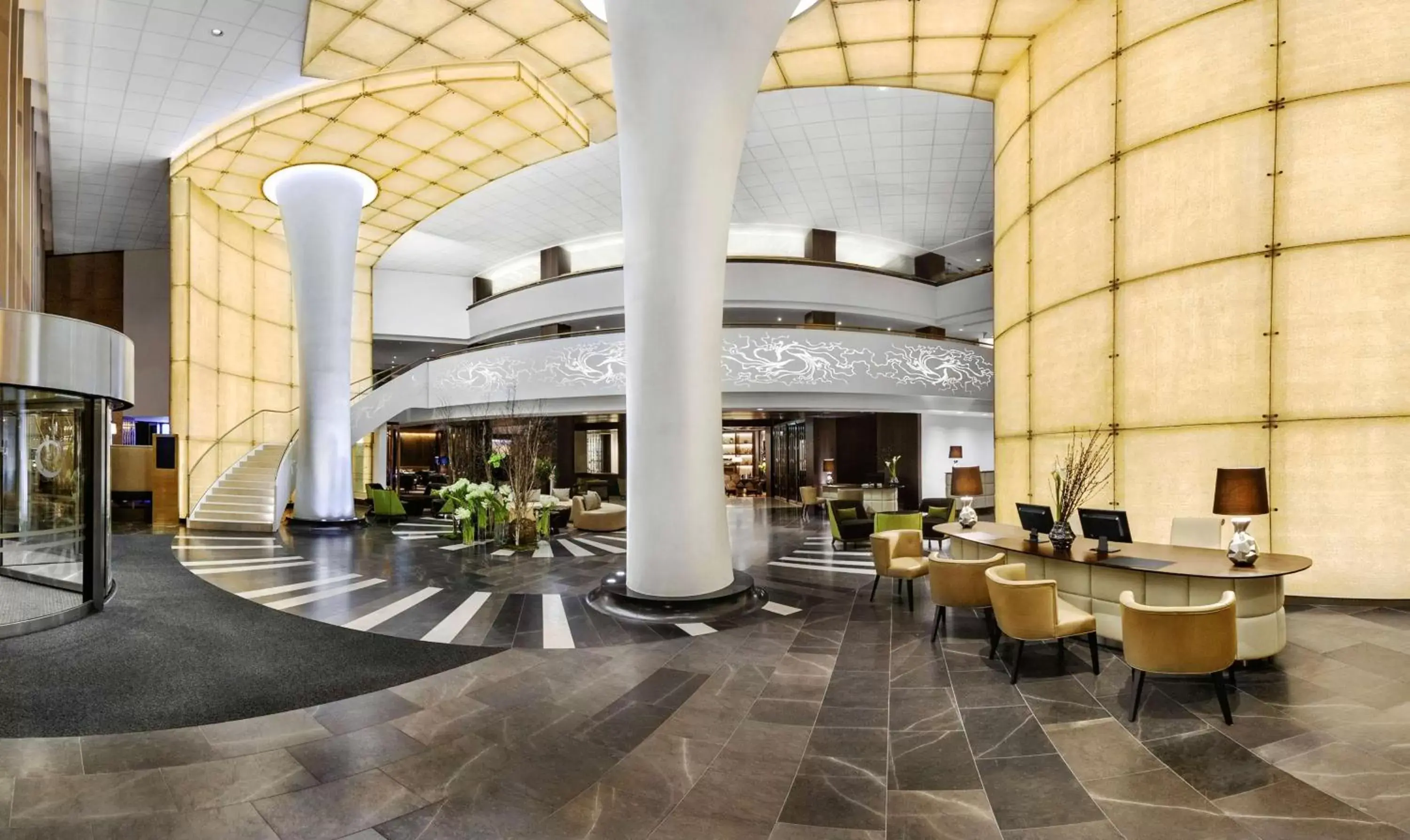 Lobby or reception in Kempinski Hotel Corvinus Budapest