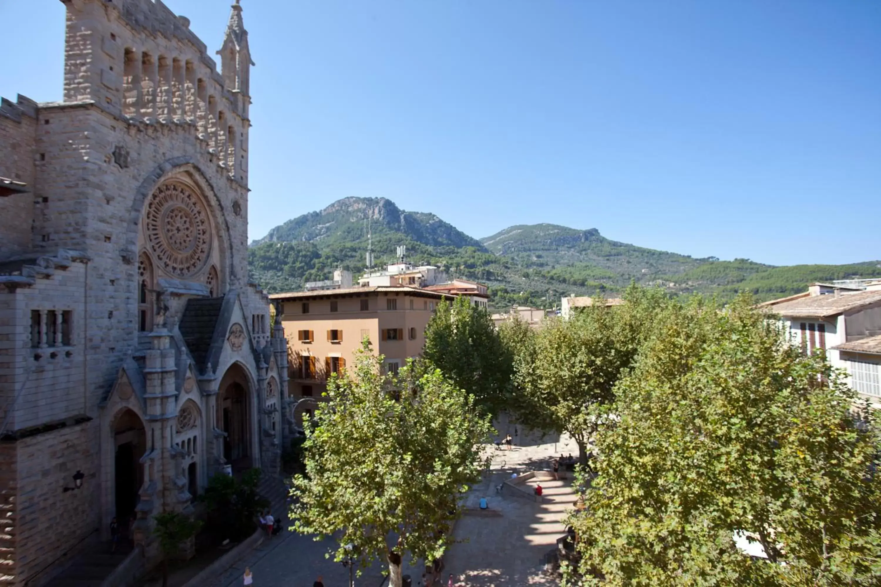 City view in Hotel la Vila