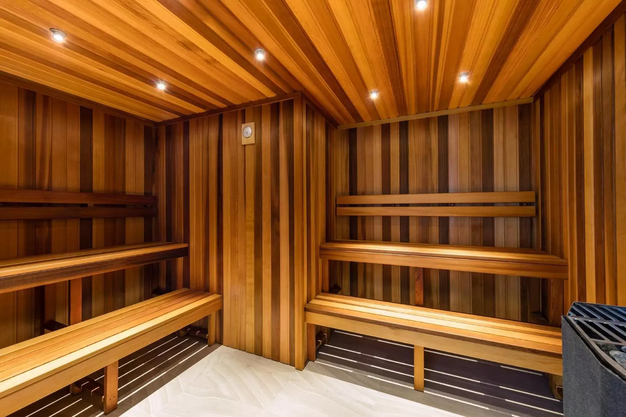 Sauna in Meriton Suites North Sydney