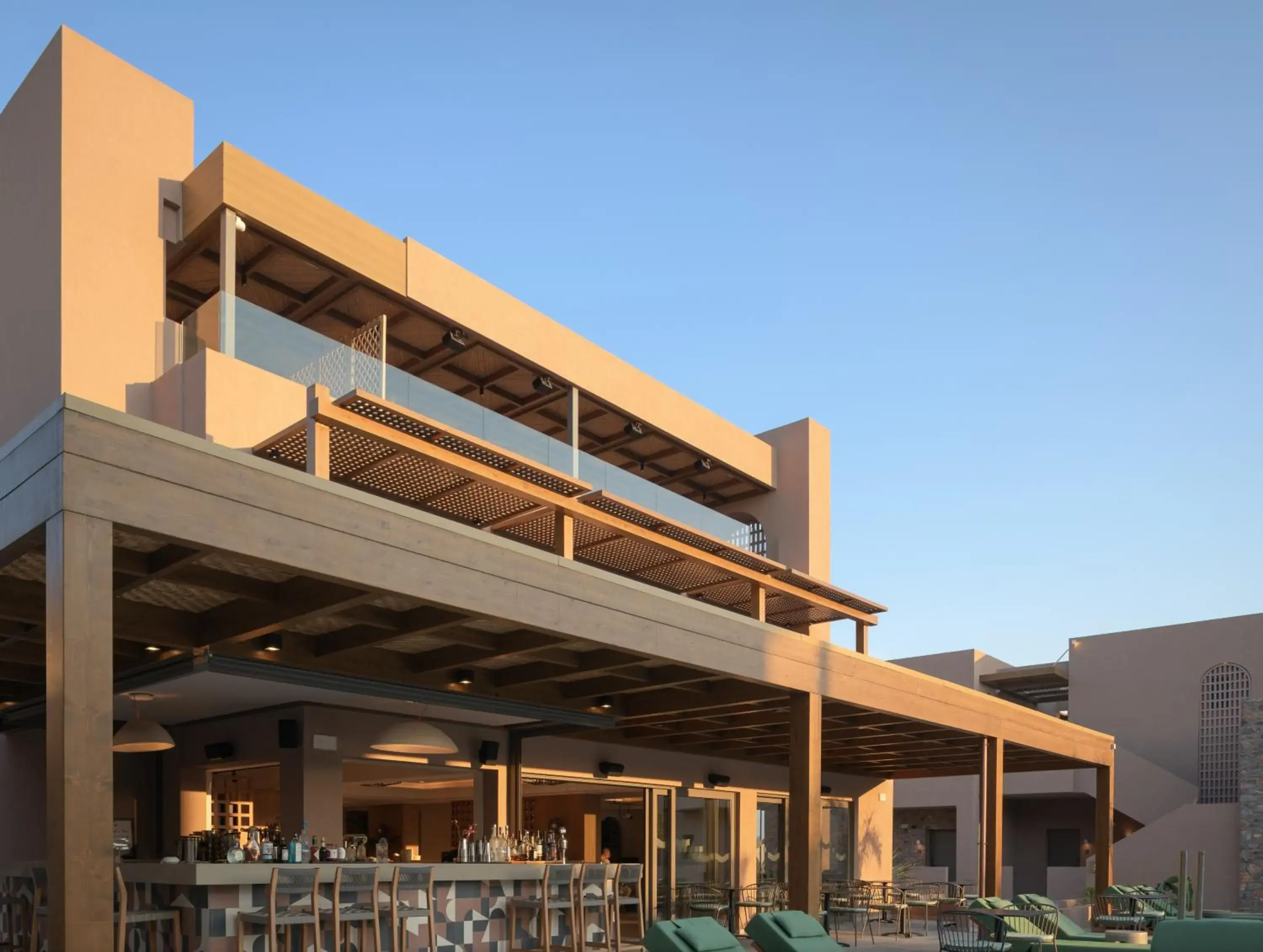 Lounge or bar in Paralos Venus Suites Adults Only Lounge or bar in Paralos Venus Suites Adults Only