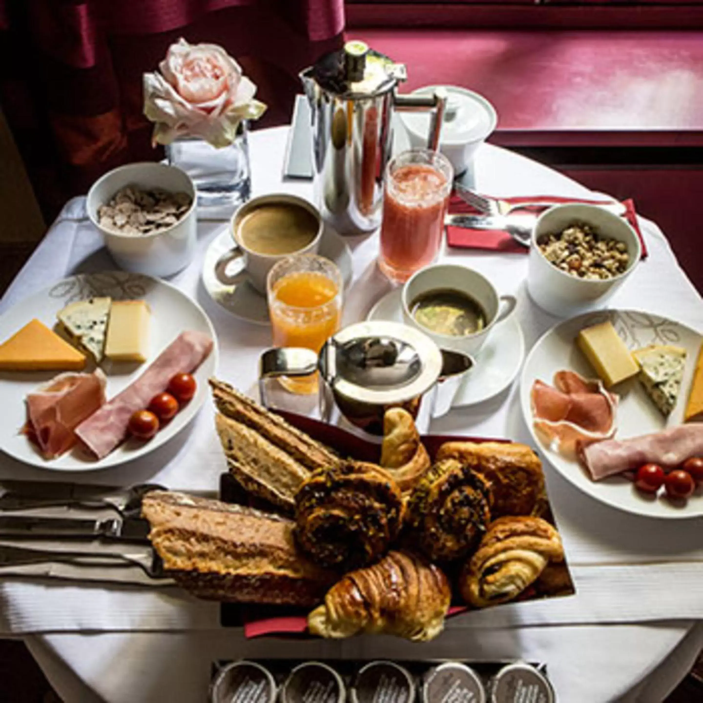 Buffet breakfast, Breakfast in Hotel Bernina 1865