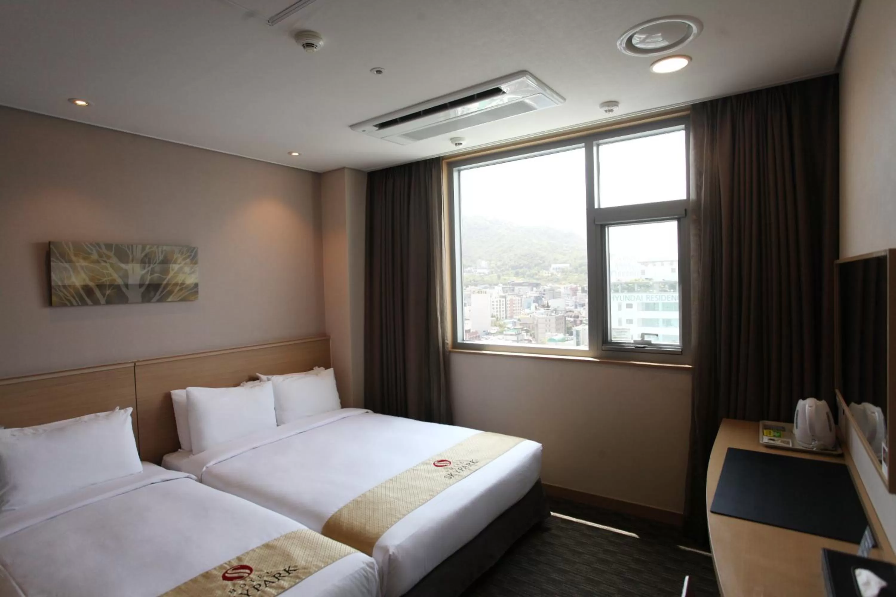Bed in Hotel Skypark Dongdaemun I