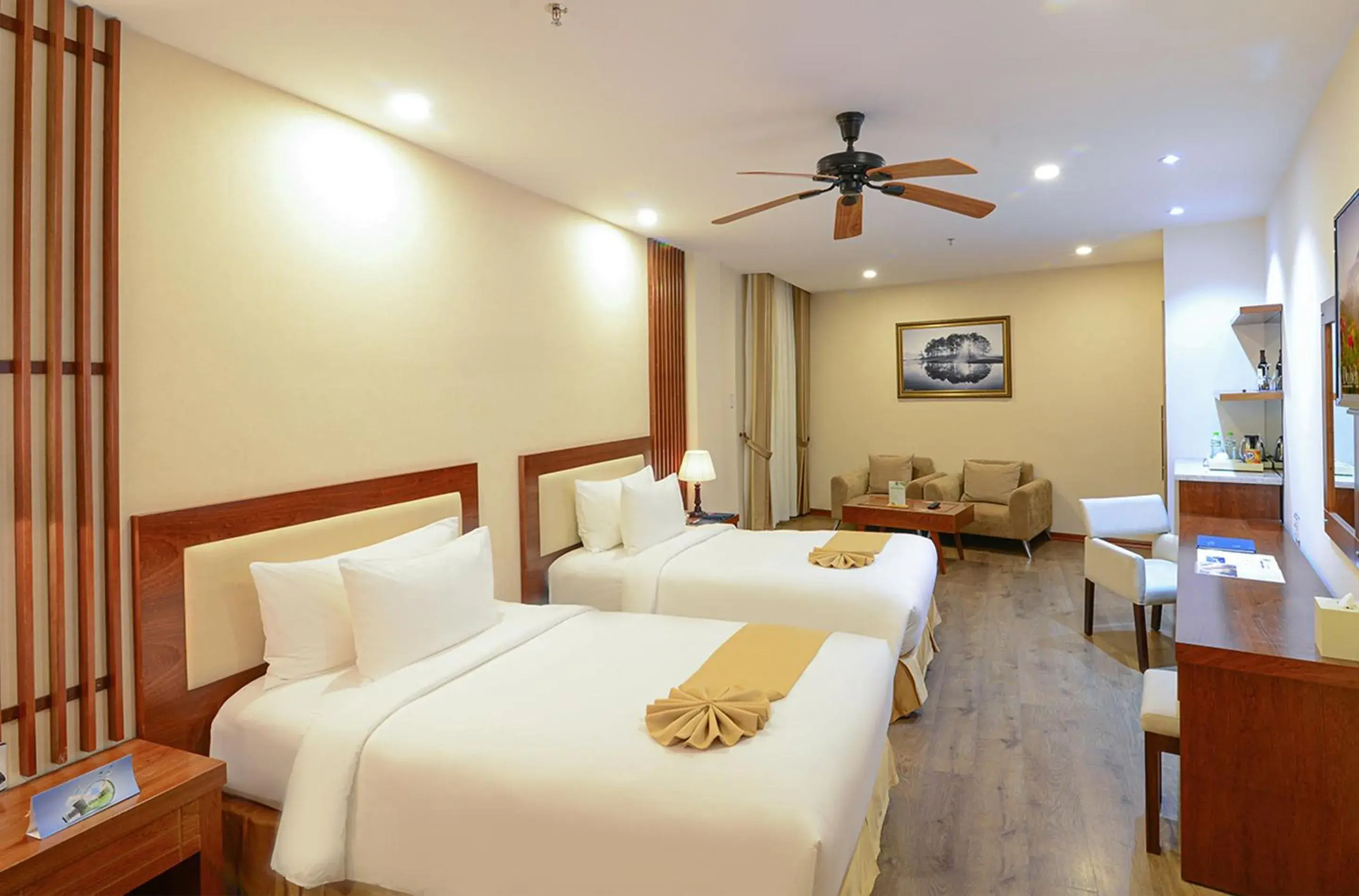 Bed in Ladalat Hotel