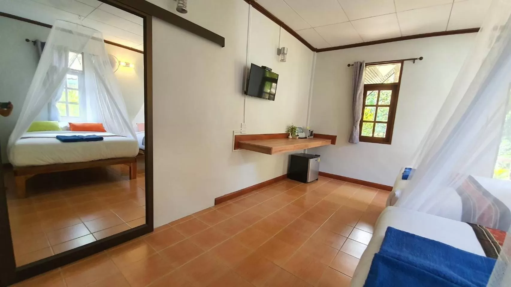 TV and multimedia, Bed in Tree Tops River Huts