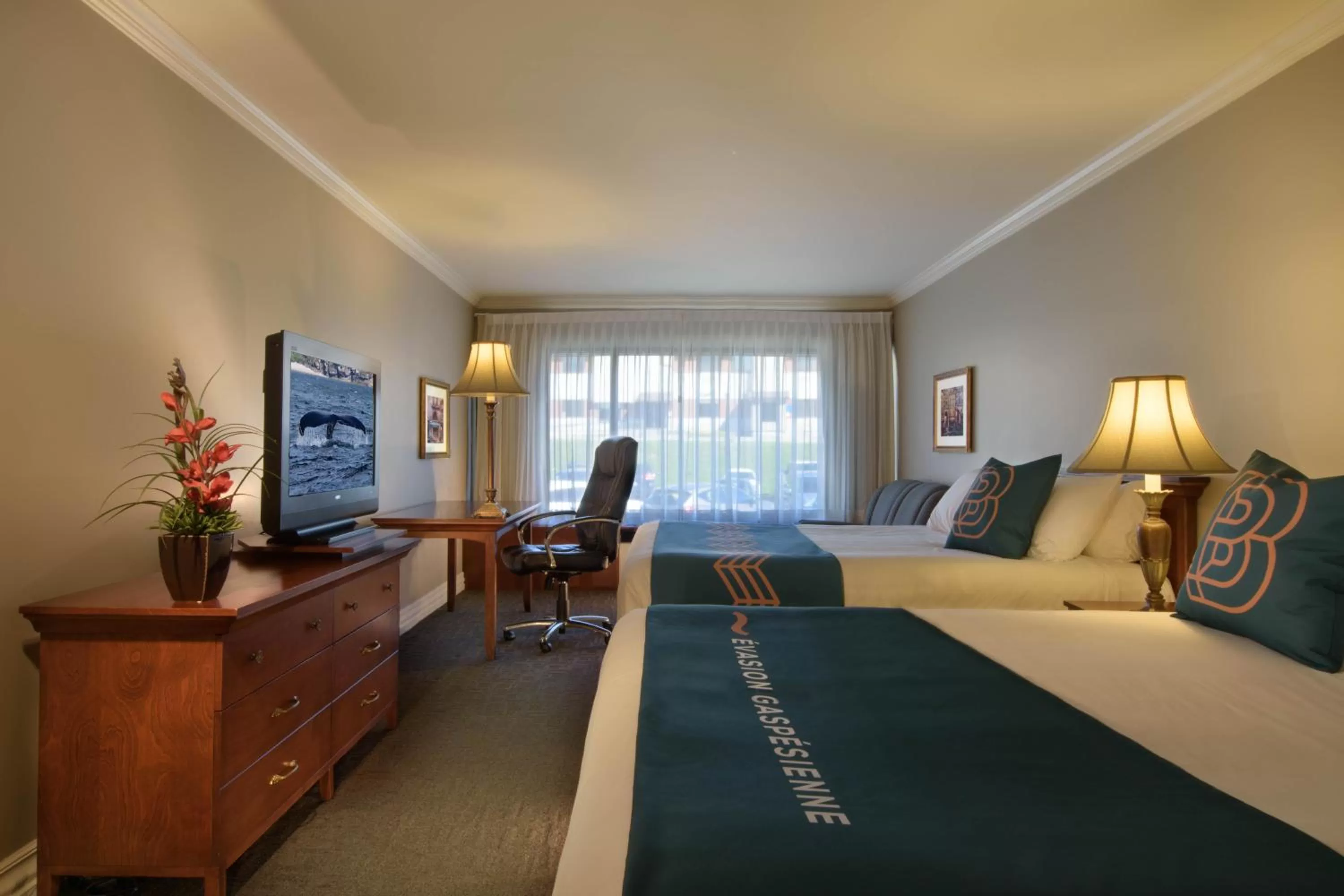 Bedroom, Bed in Hôtel Baker