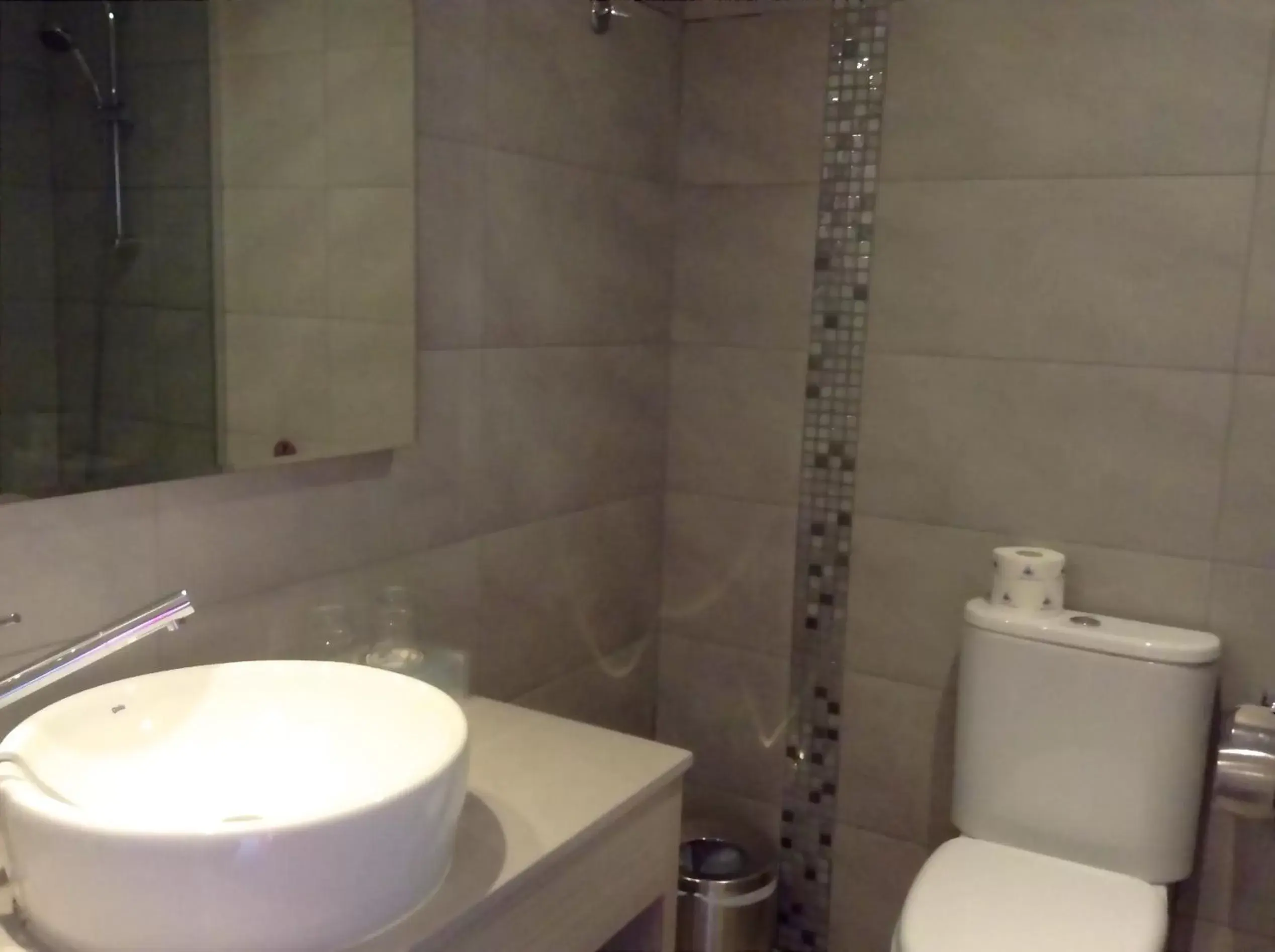 Bathroom in Limanaki Beach Hotel & Suites