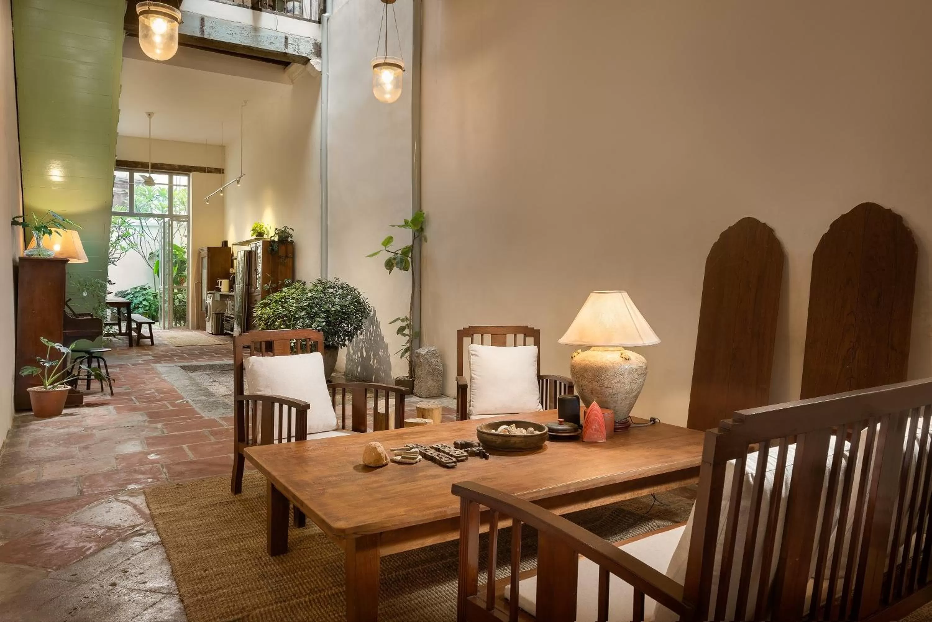 Living room in Cheong Fatt Tze - The Blue Mansion