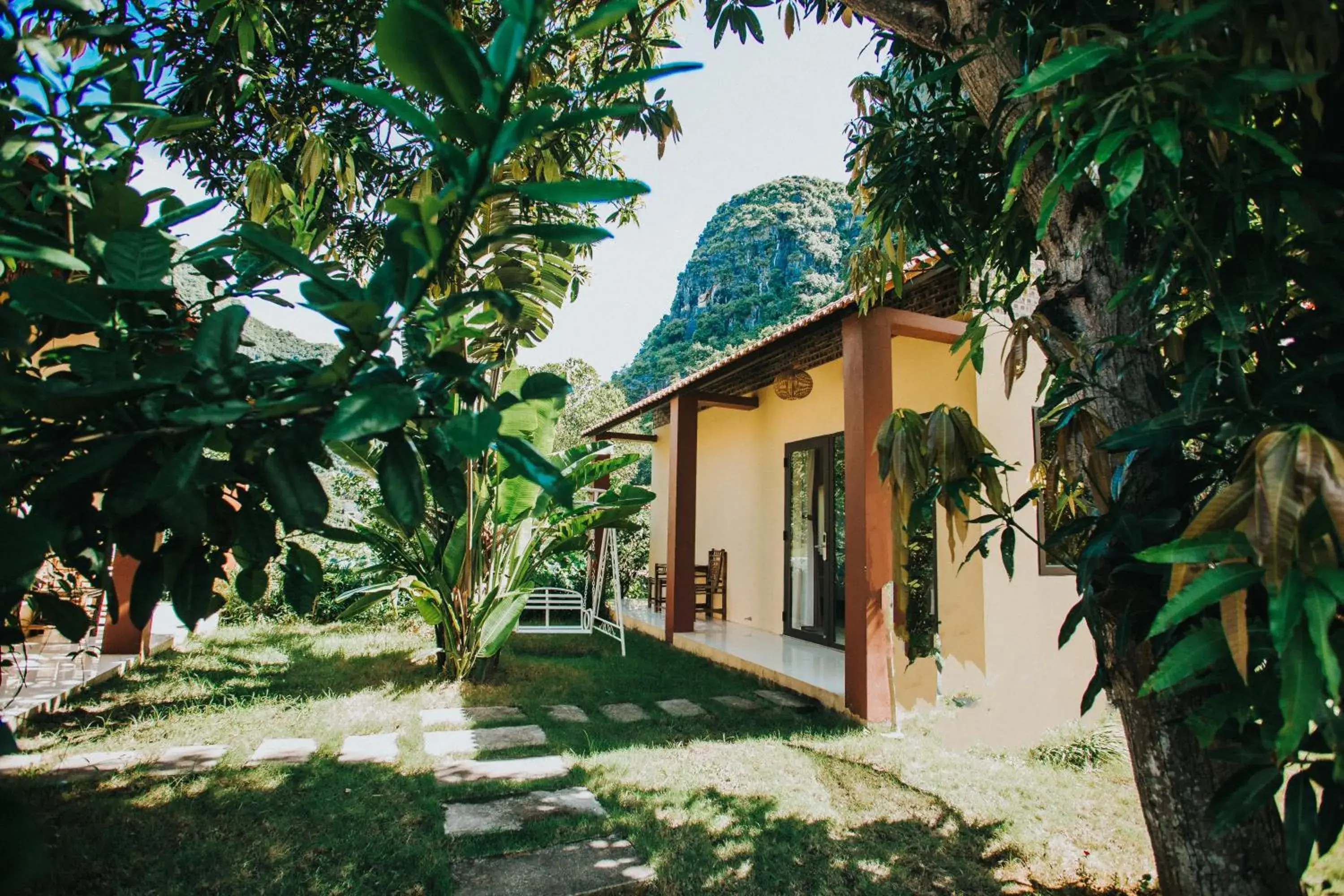 Garden, Property Building in Trang An Retreat