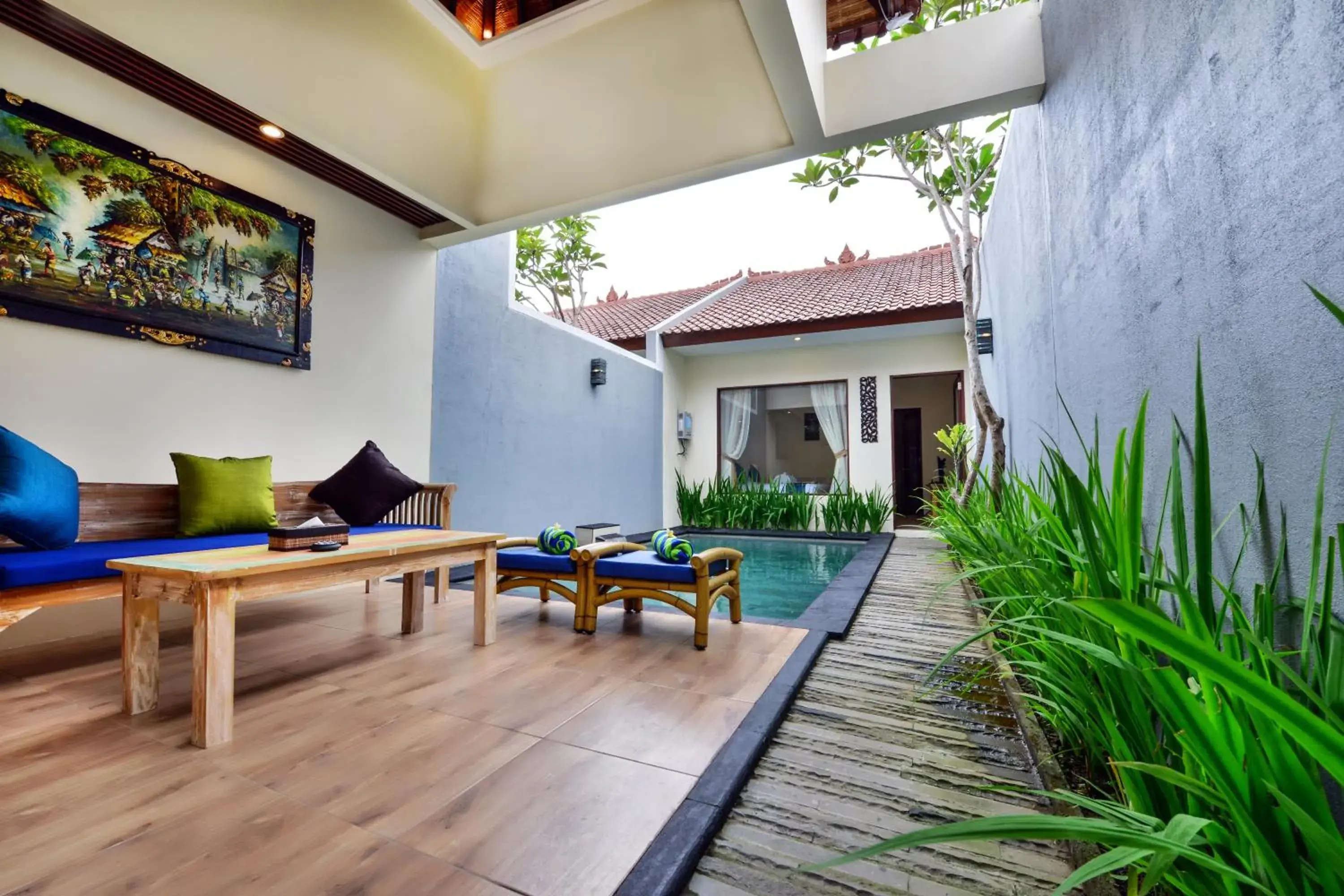 Living room in Yoga Ubud Private Pool Villa