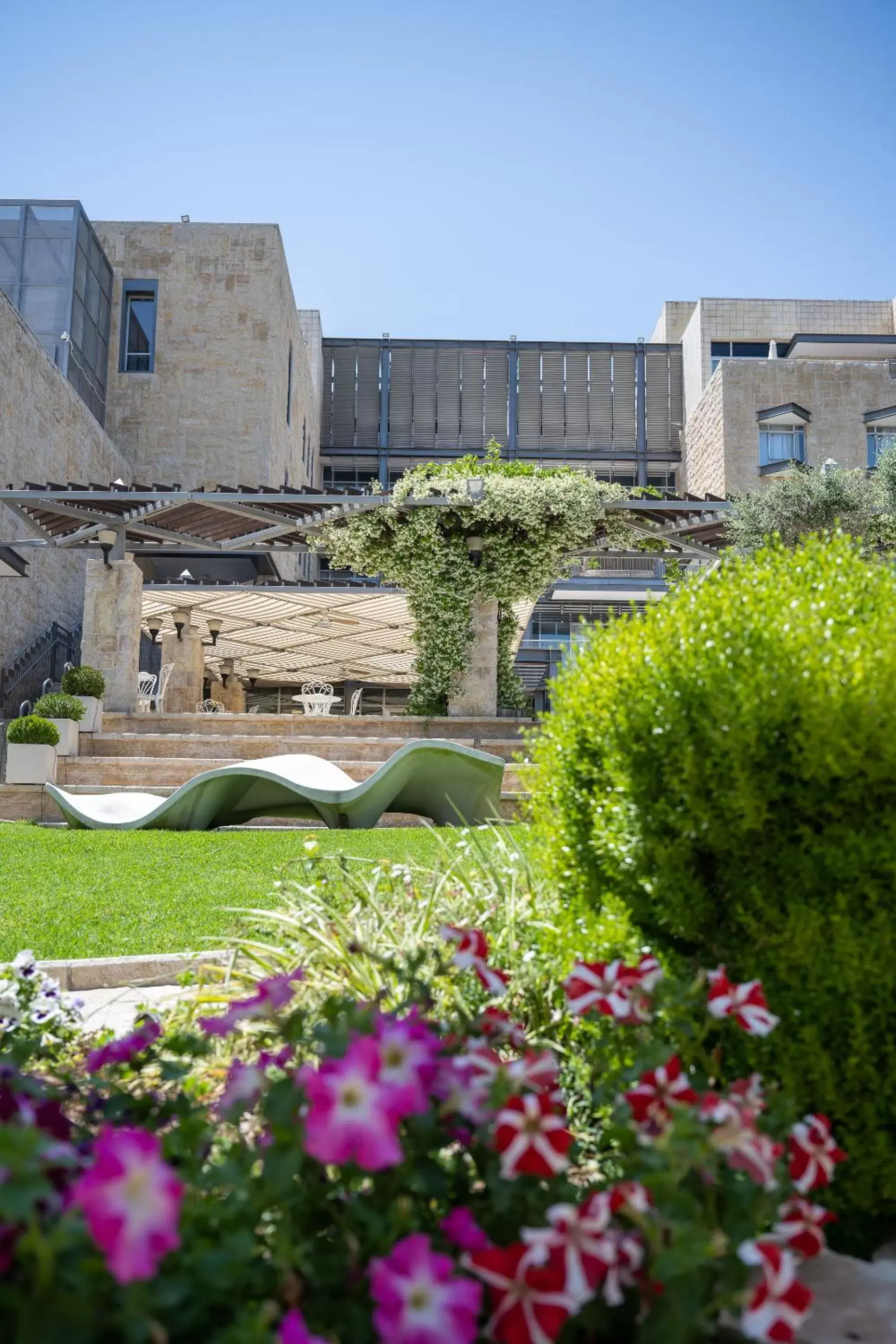 Garden in Hotel Yehuda