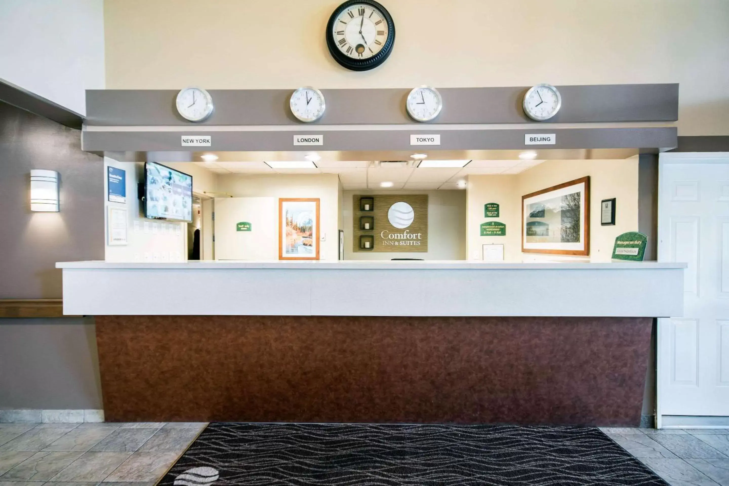 Lobby or reception, Lobby/Reception in Comfort Inn & Suites Langley