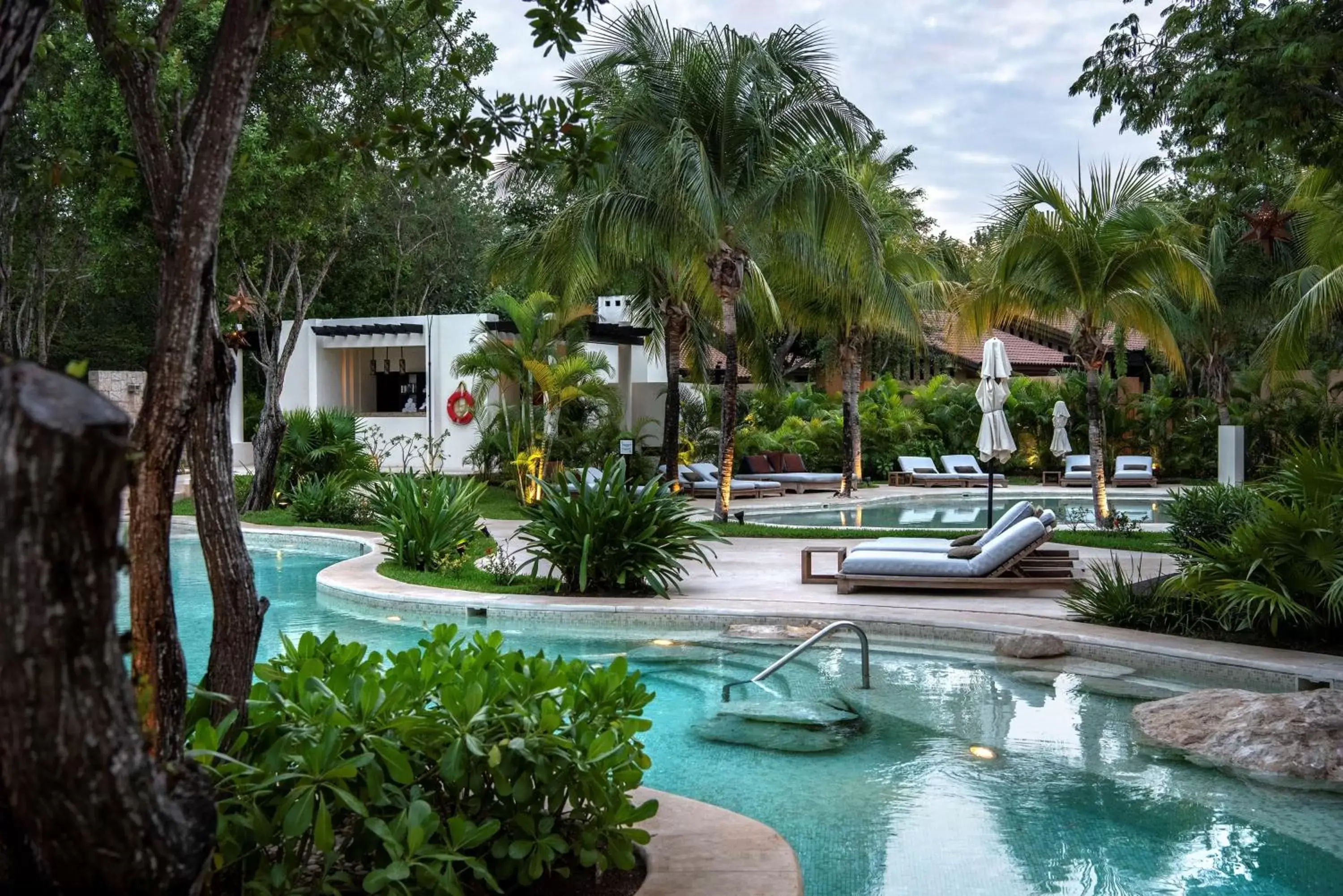 Pool view, Swimming Pool in Banyan Tree Mayakoba