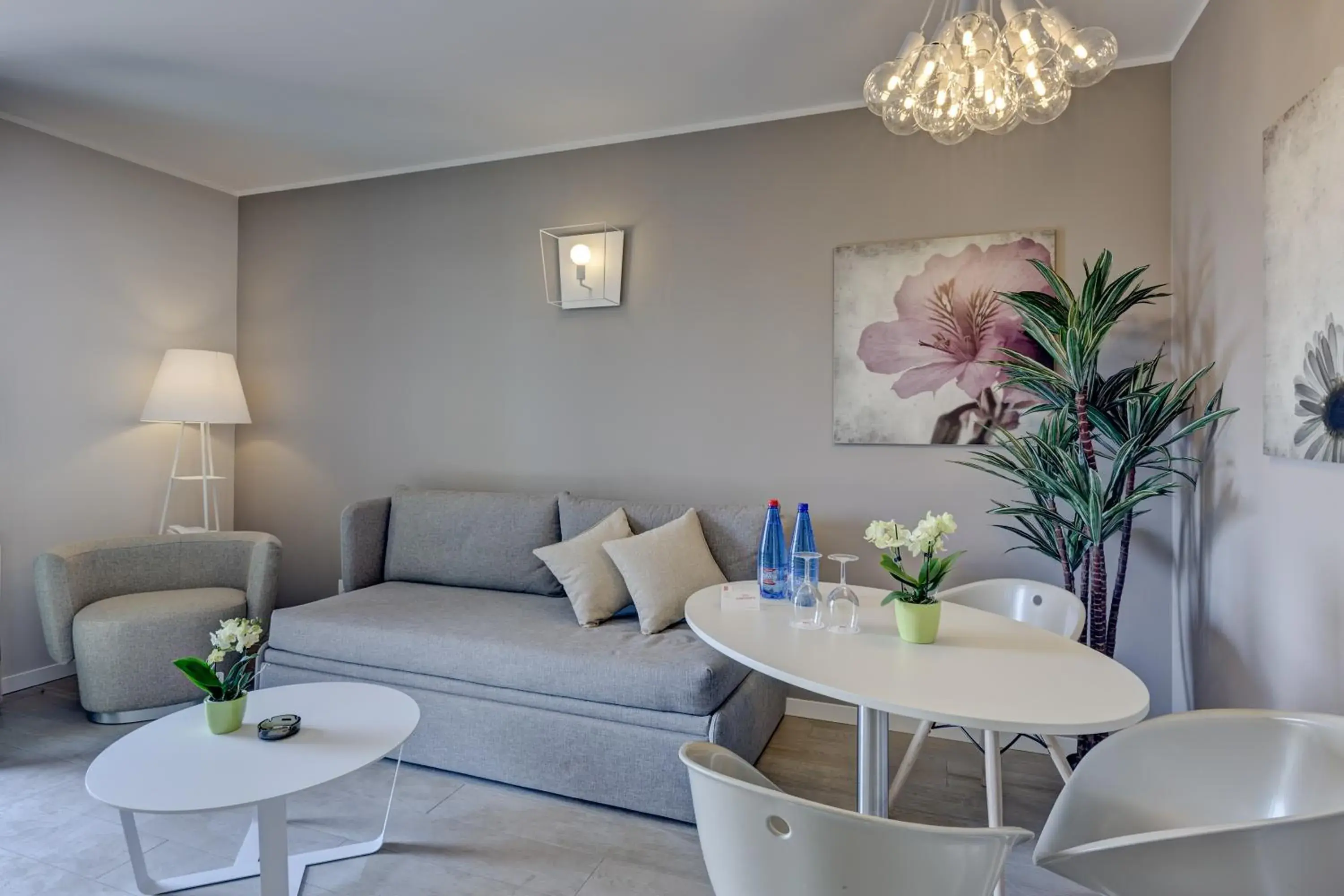 Living room, Seating Area in Parc Hotel Germano Suites & Apartments