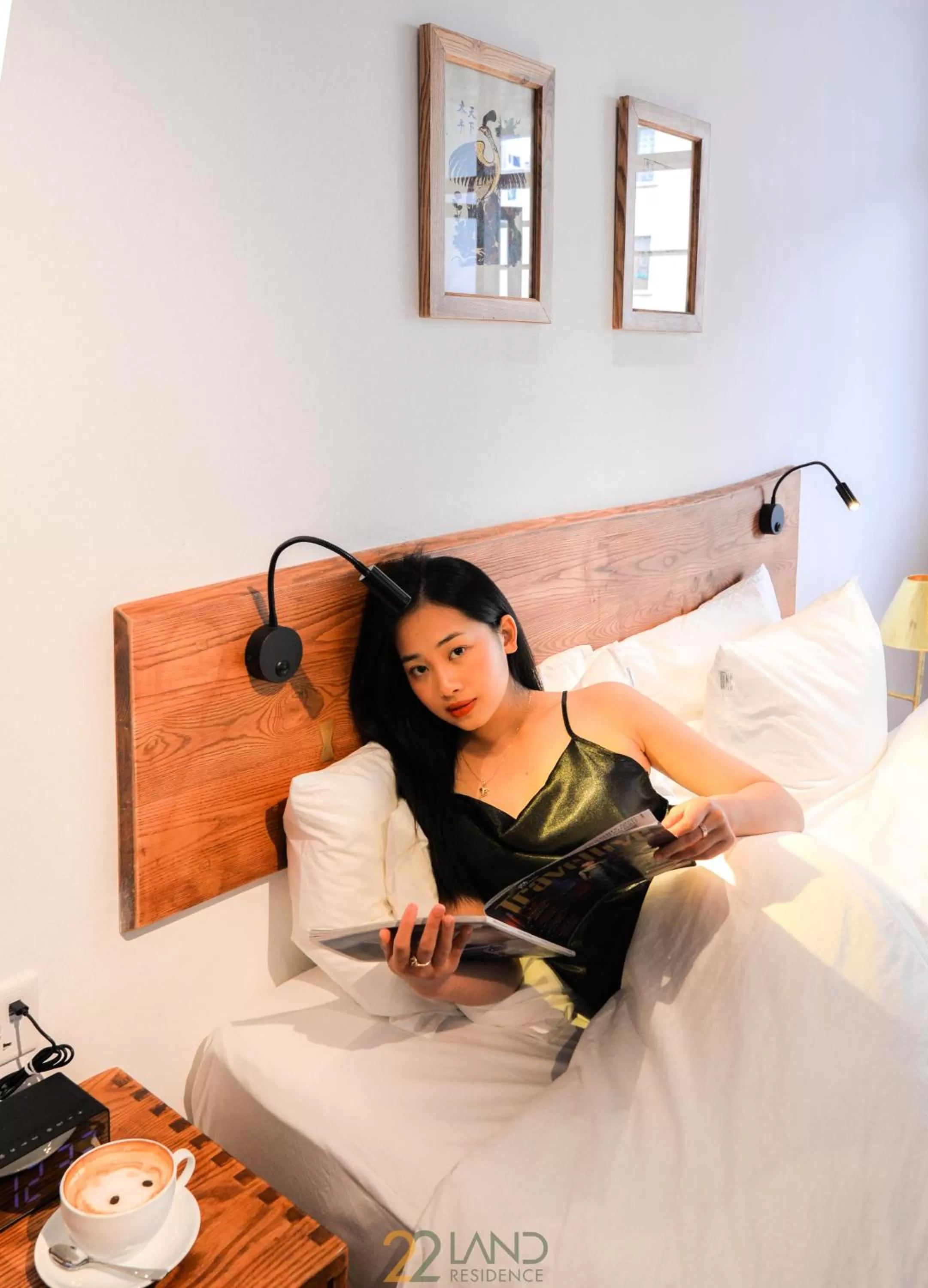 Bed in 22Land Hotel & Residence