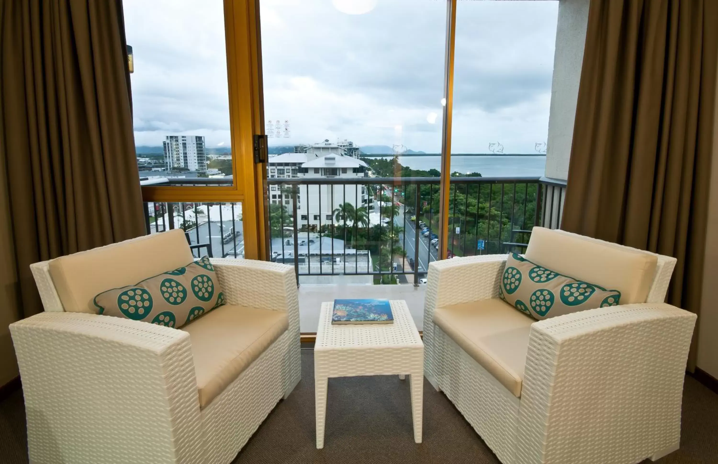 Seating Area in Pacific Hotel Cairns