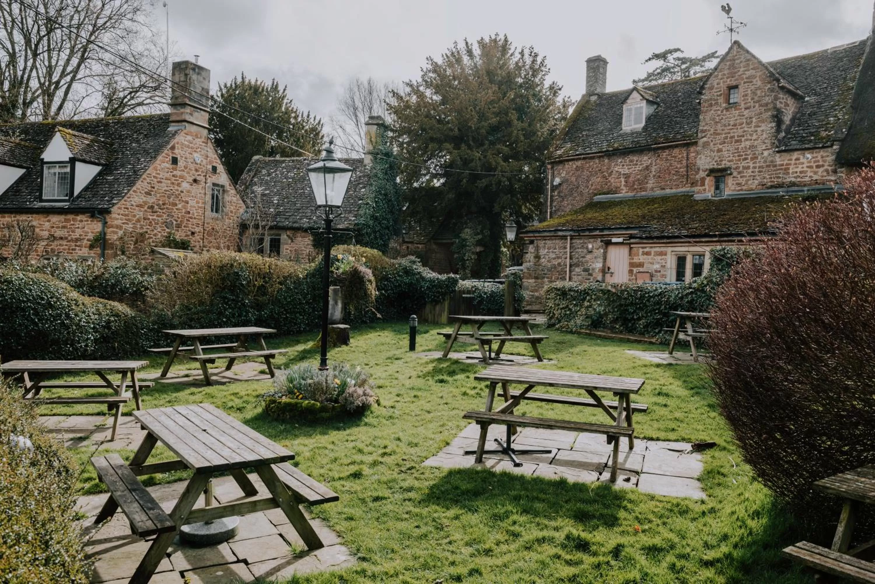 Garden in The Falkland Arms