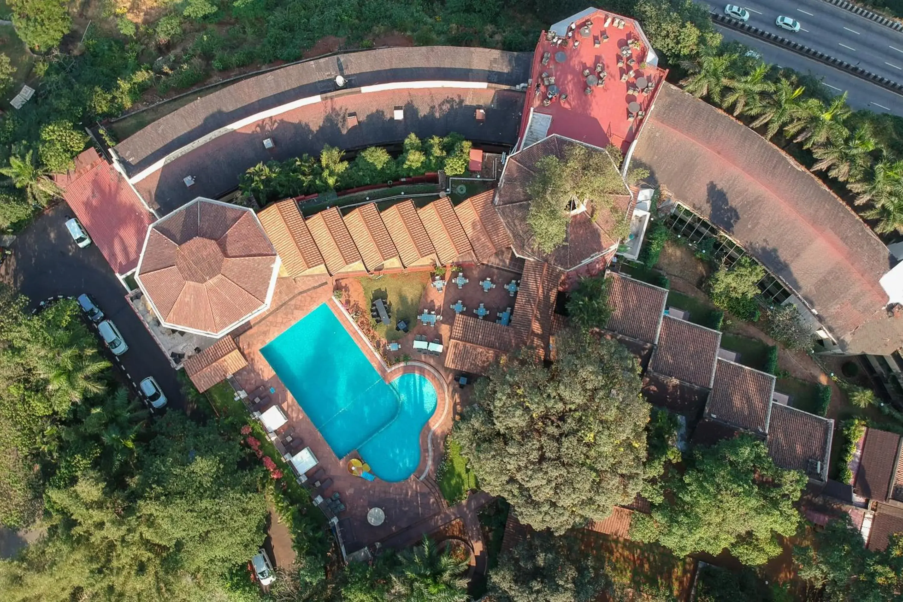 Bird's eye view, Bird's-eye View in The Dukes Retreat Resort