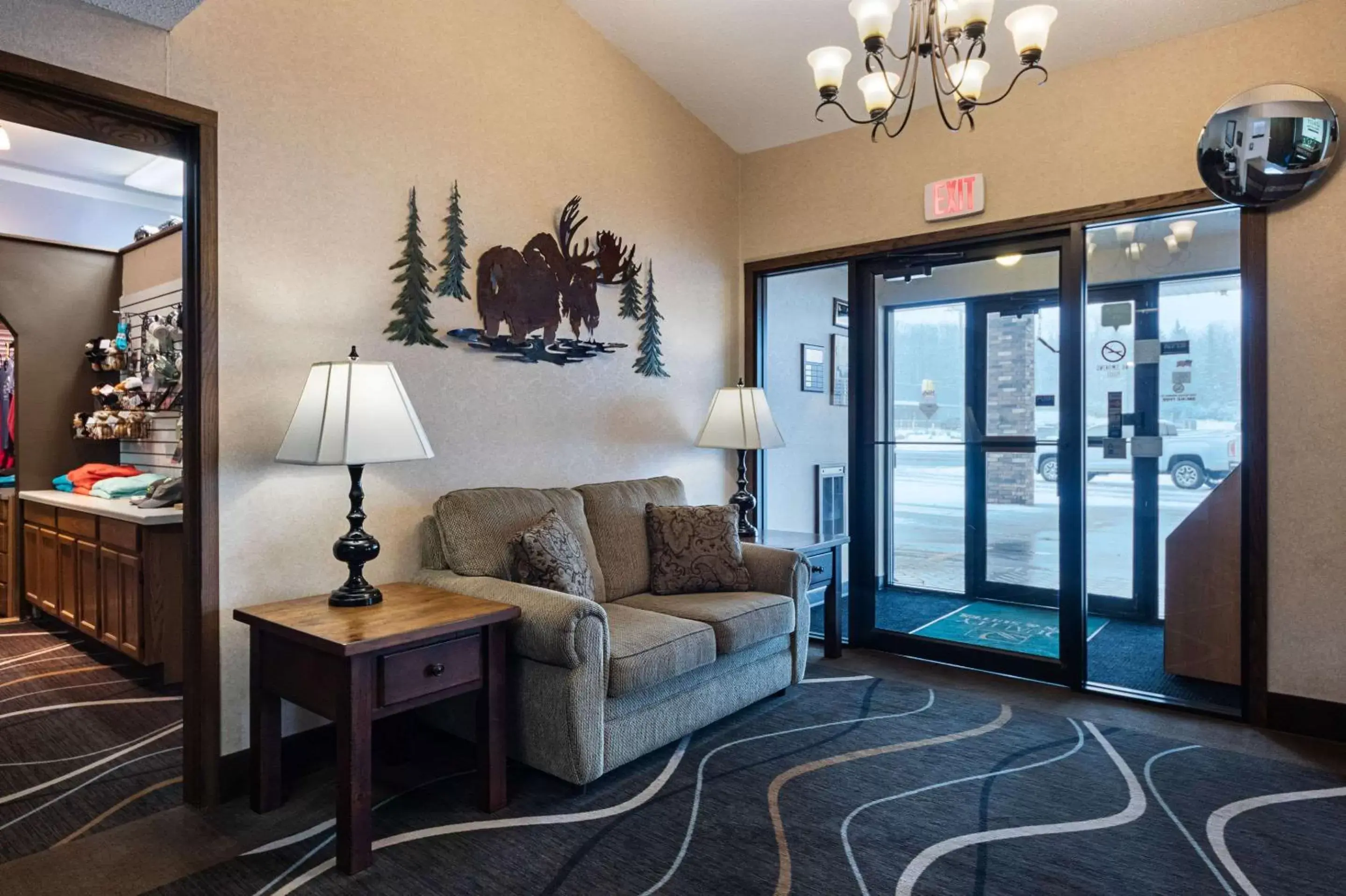 Lobby or reception, Seating Area in Quality Inn & Suites