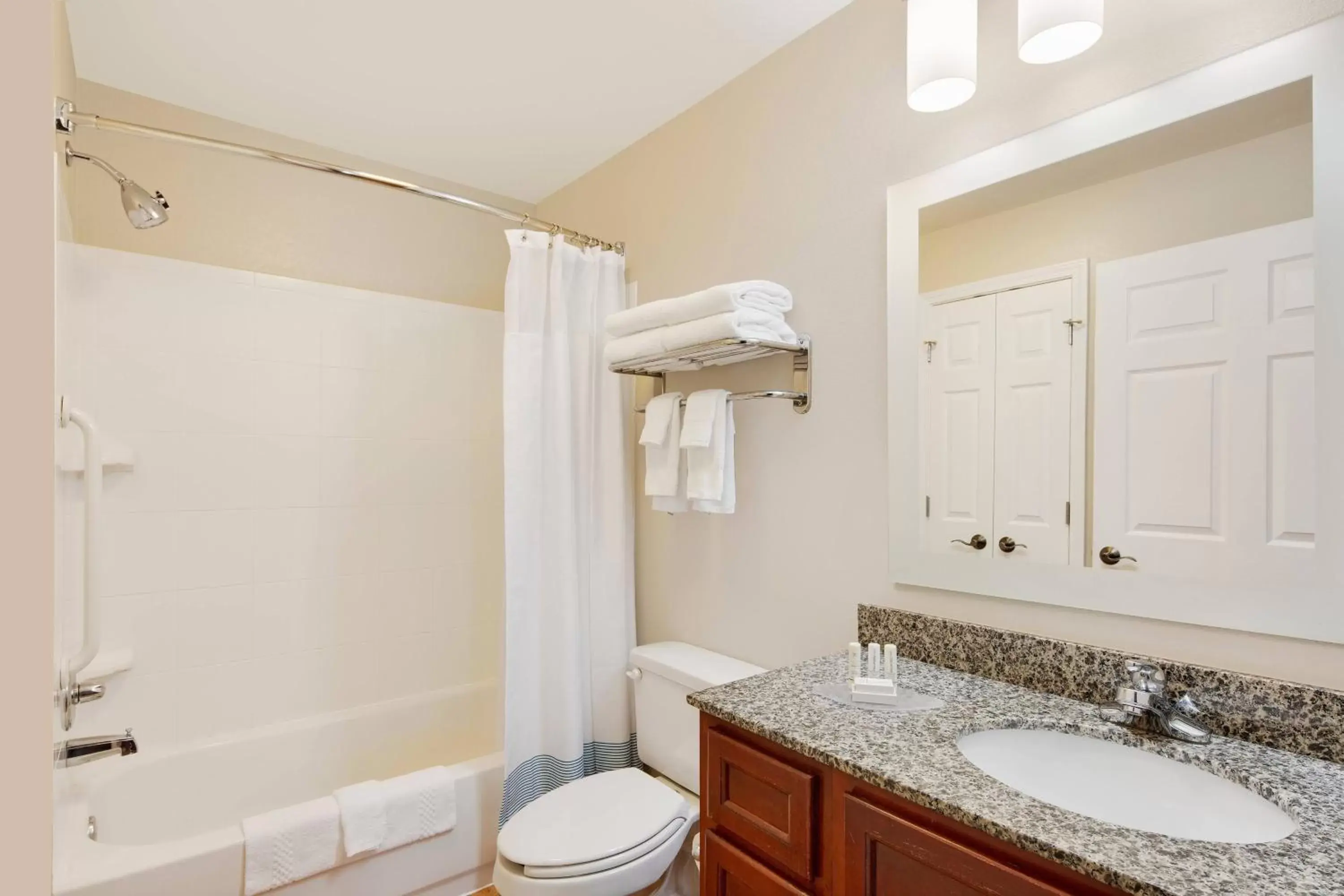 Bathroom in TownePlace Suites by Marriott Bentonville Rogers