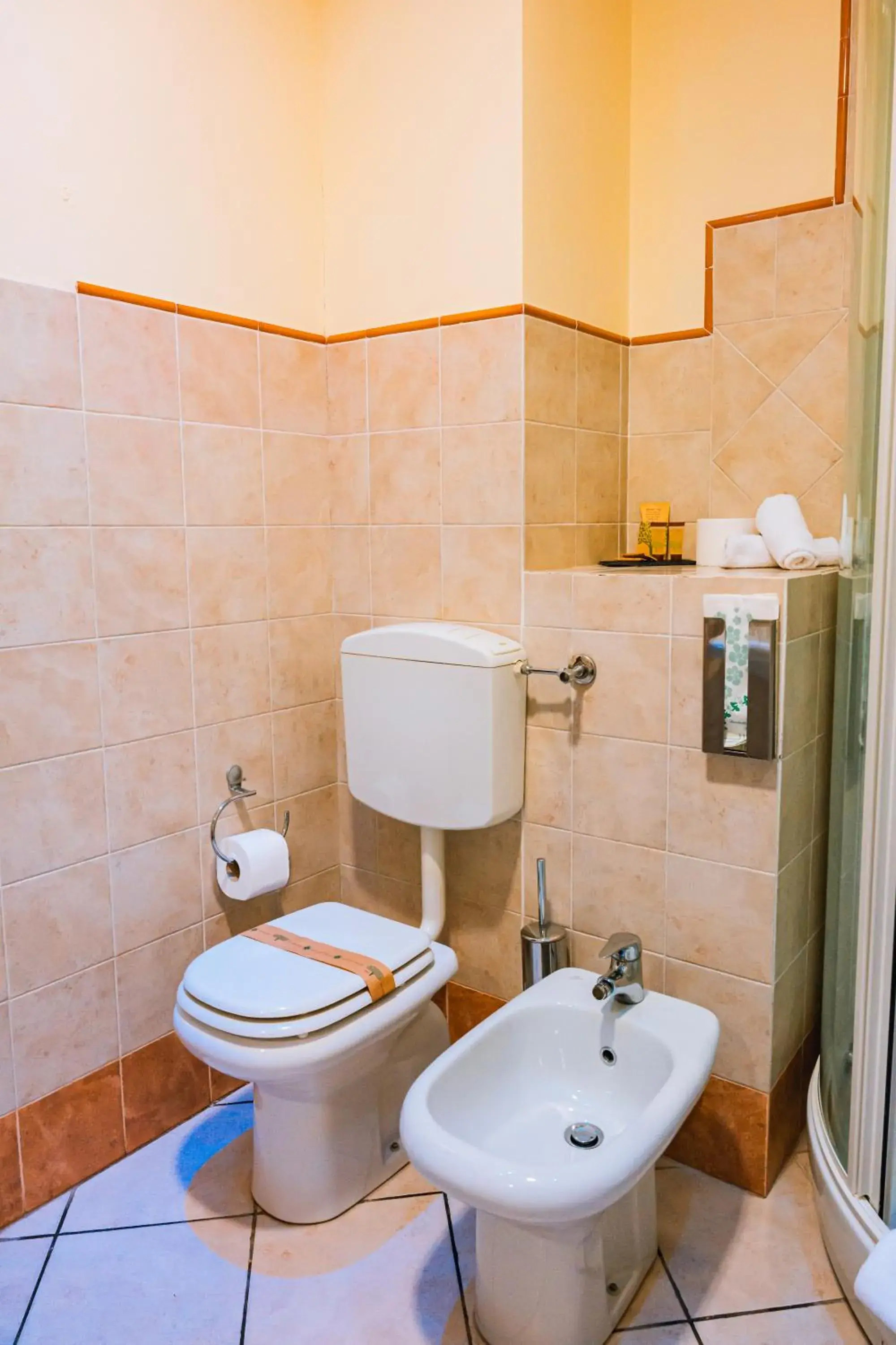 Bathroom in Hotel Torre della Vittoria 1928