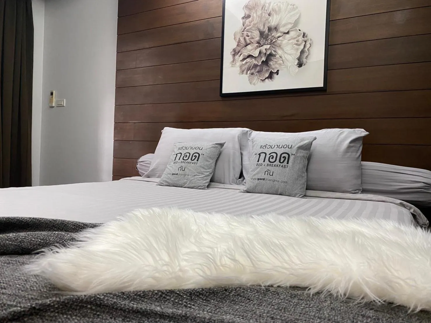 Bed in Gord ChiangMai Hotel