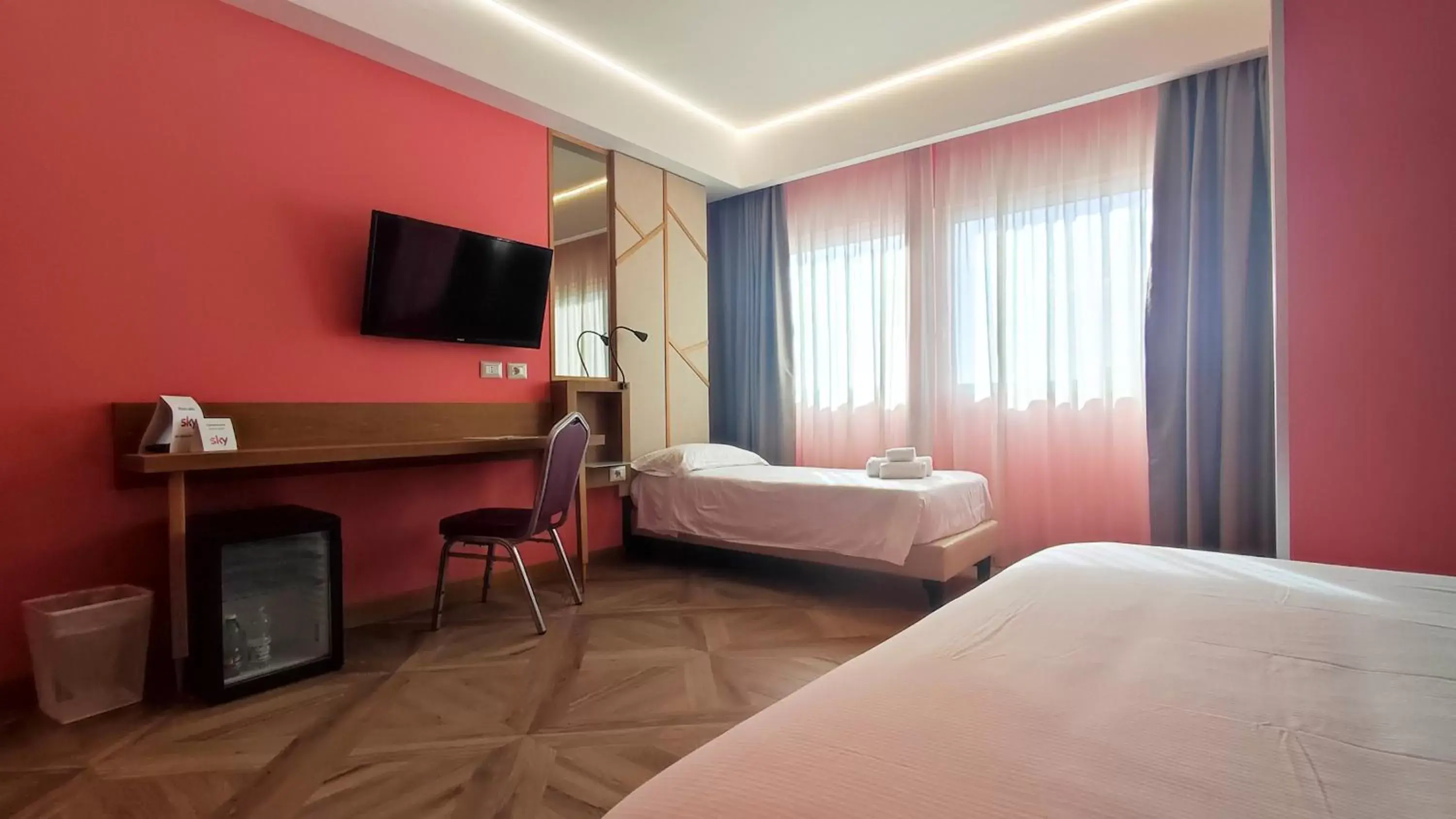 Bedroom, Bed in Catania Sea Palace Hotel Bedroom, Bed in Catania Sea Palace Hotel