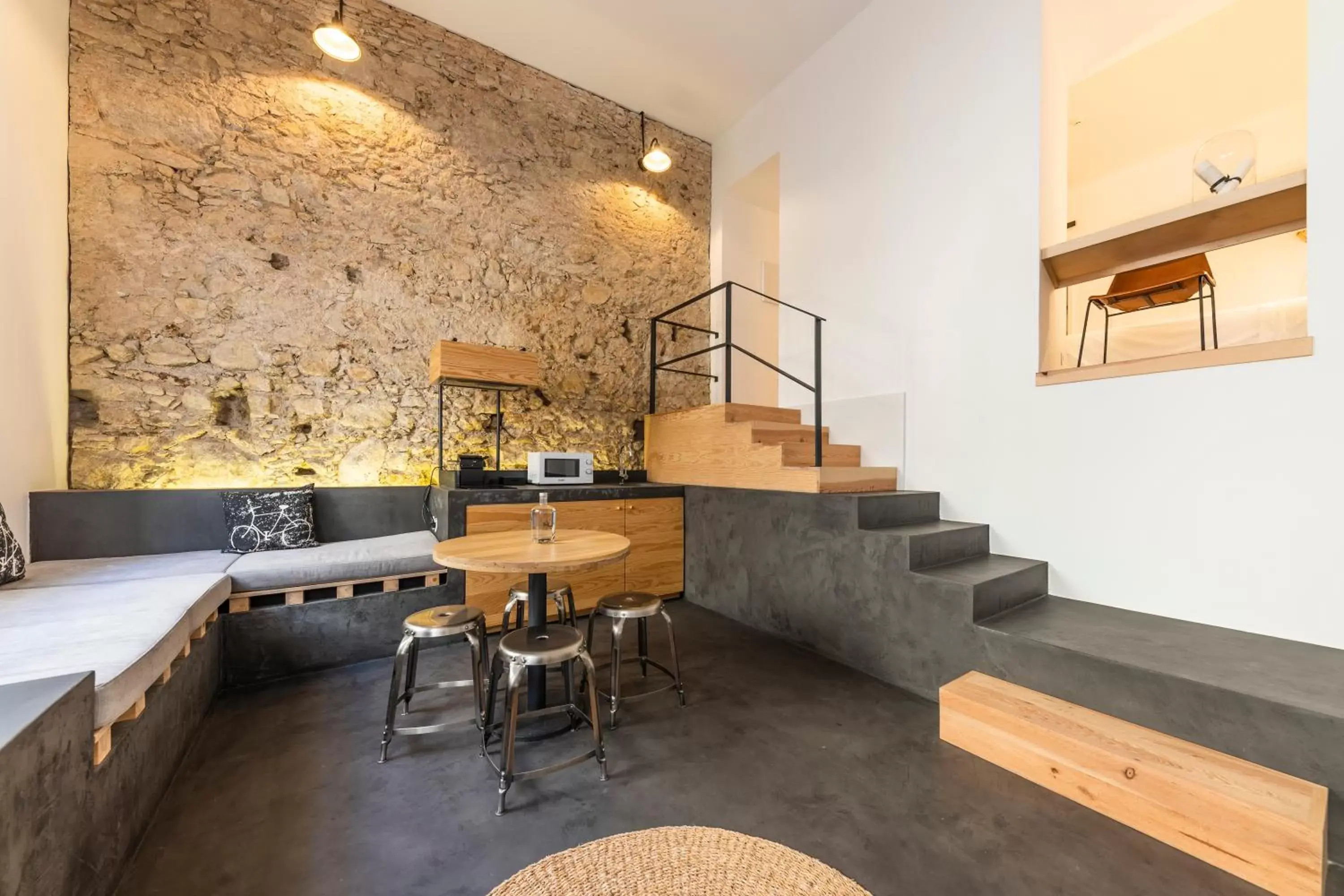 Kitchen or kitchenette in Sapientia Boutique Hotel